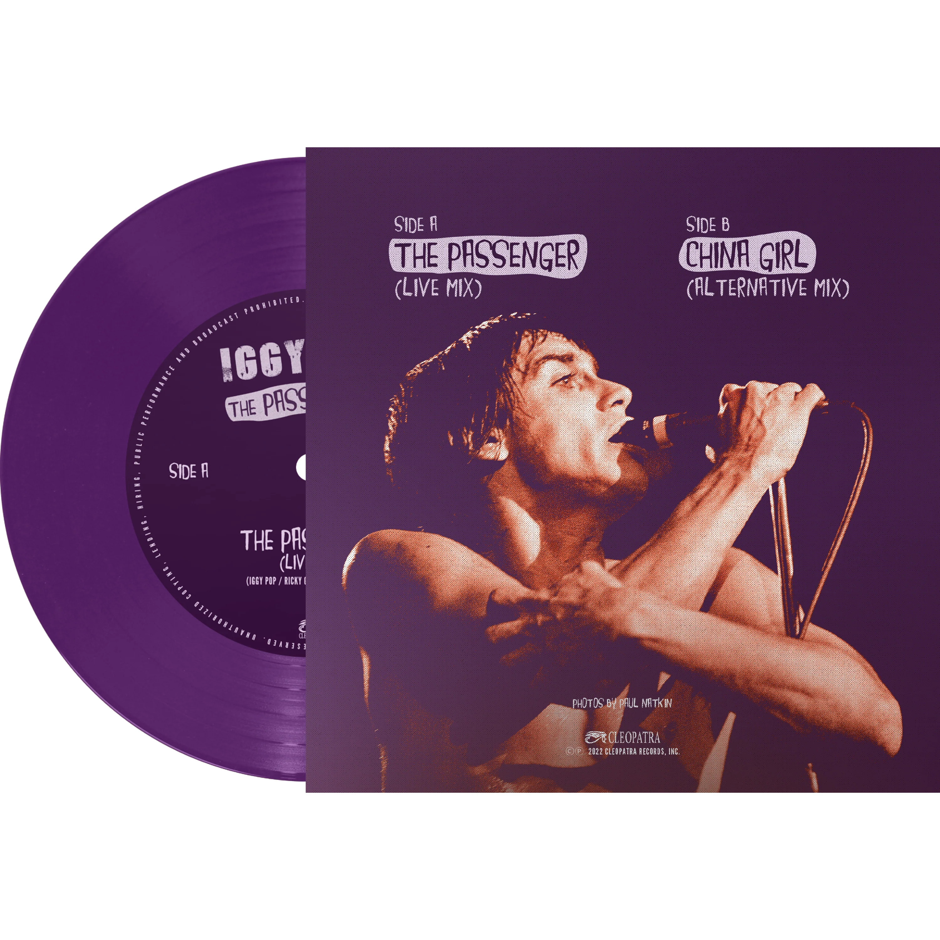 Iggy Pop - The Passenger (Purple 7" Vinyl) - Image 2