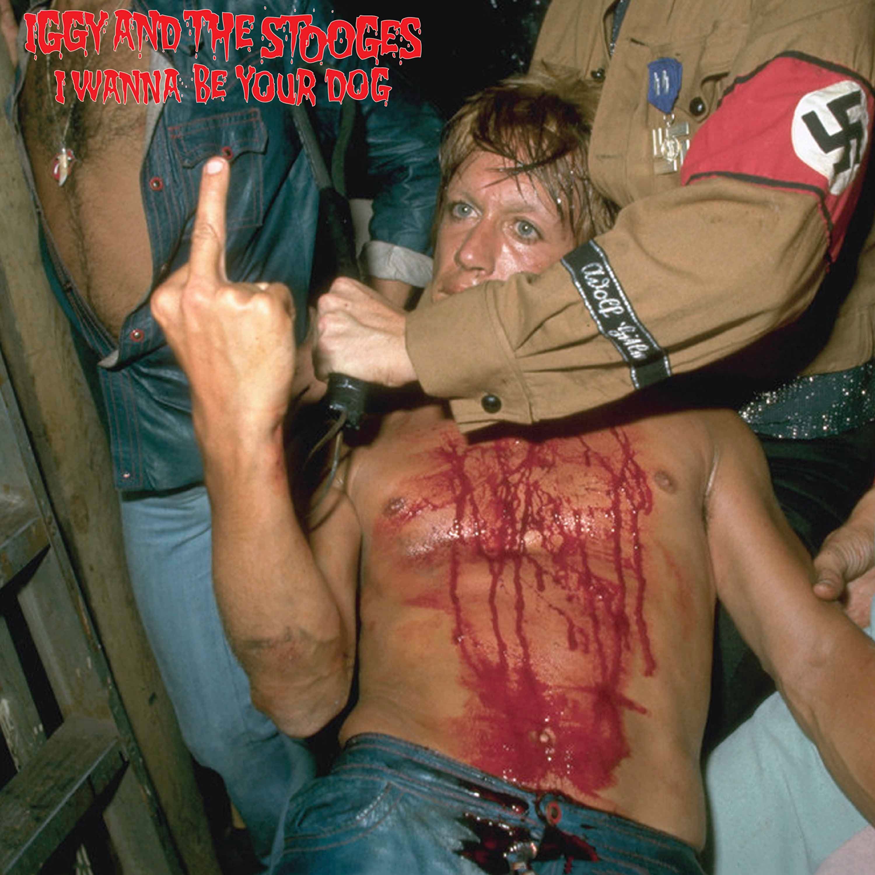 Iggy & The Stooges - I Wanna Be Your Dog (Red-Blue-Black Splatter Vinyl) - Image 3