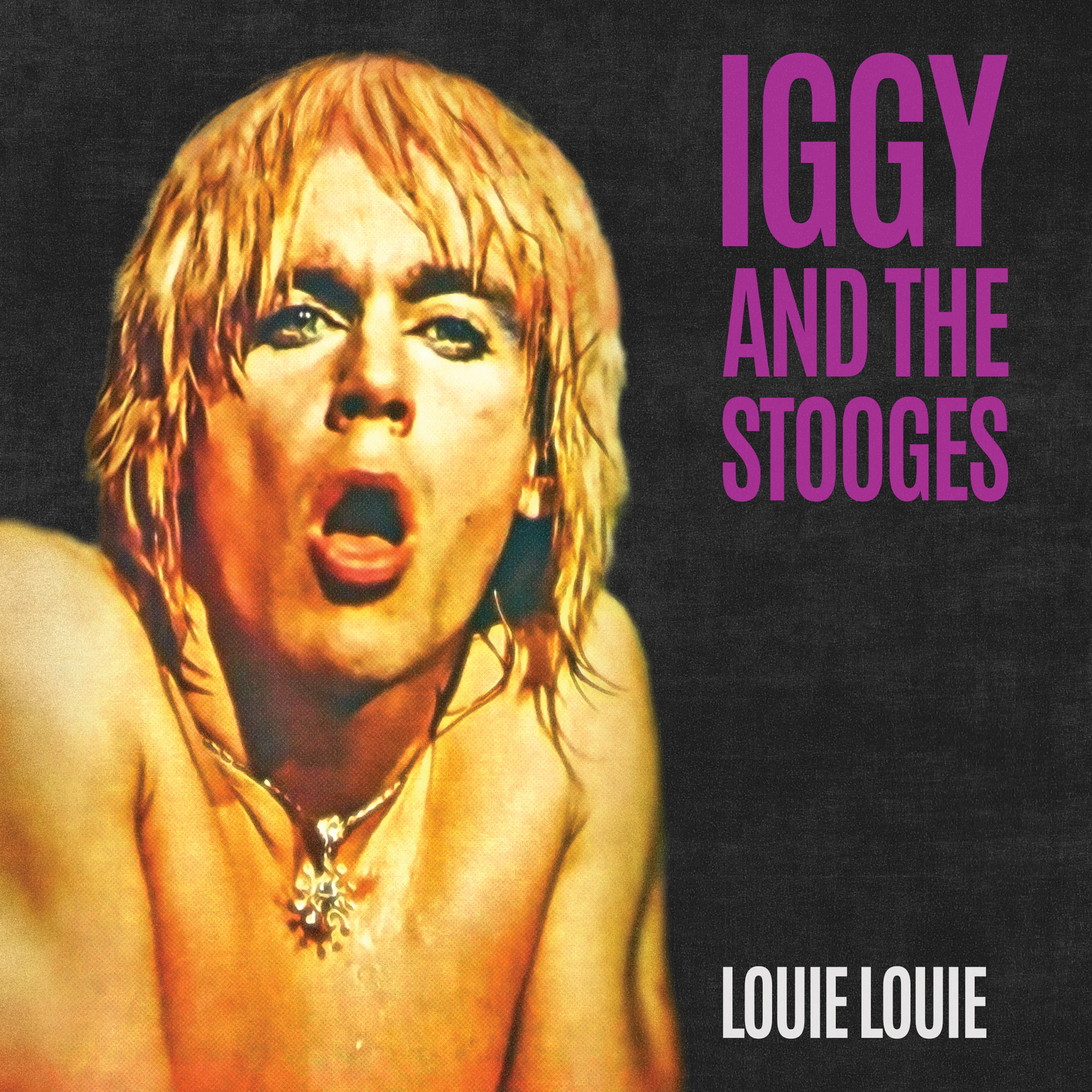 Iggy & The Stooges - Louie Louie (Purple-Black Splatter 7" Vinyl) - Image 3