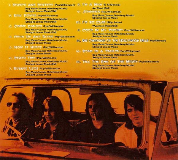 Iggy & The Stooges - Search and Destroy - The Detroit Studio Out-Takes (CD) - Image 3