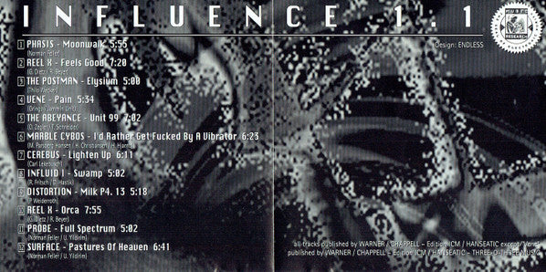Influence 1.1: A Hard Trance Experience (CD) - Image 5