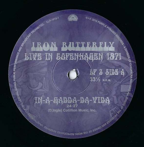 Iron Butterfly - Live In Copenhagen 1971 (2 LP) - Image 5