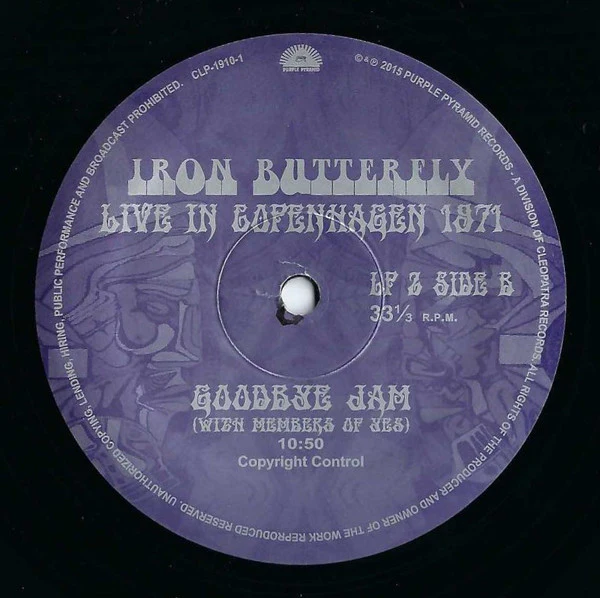 Iron Butterfly - Live In Copenhagen 1971 (2 LP) - Image 6