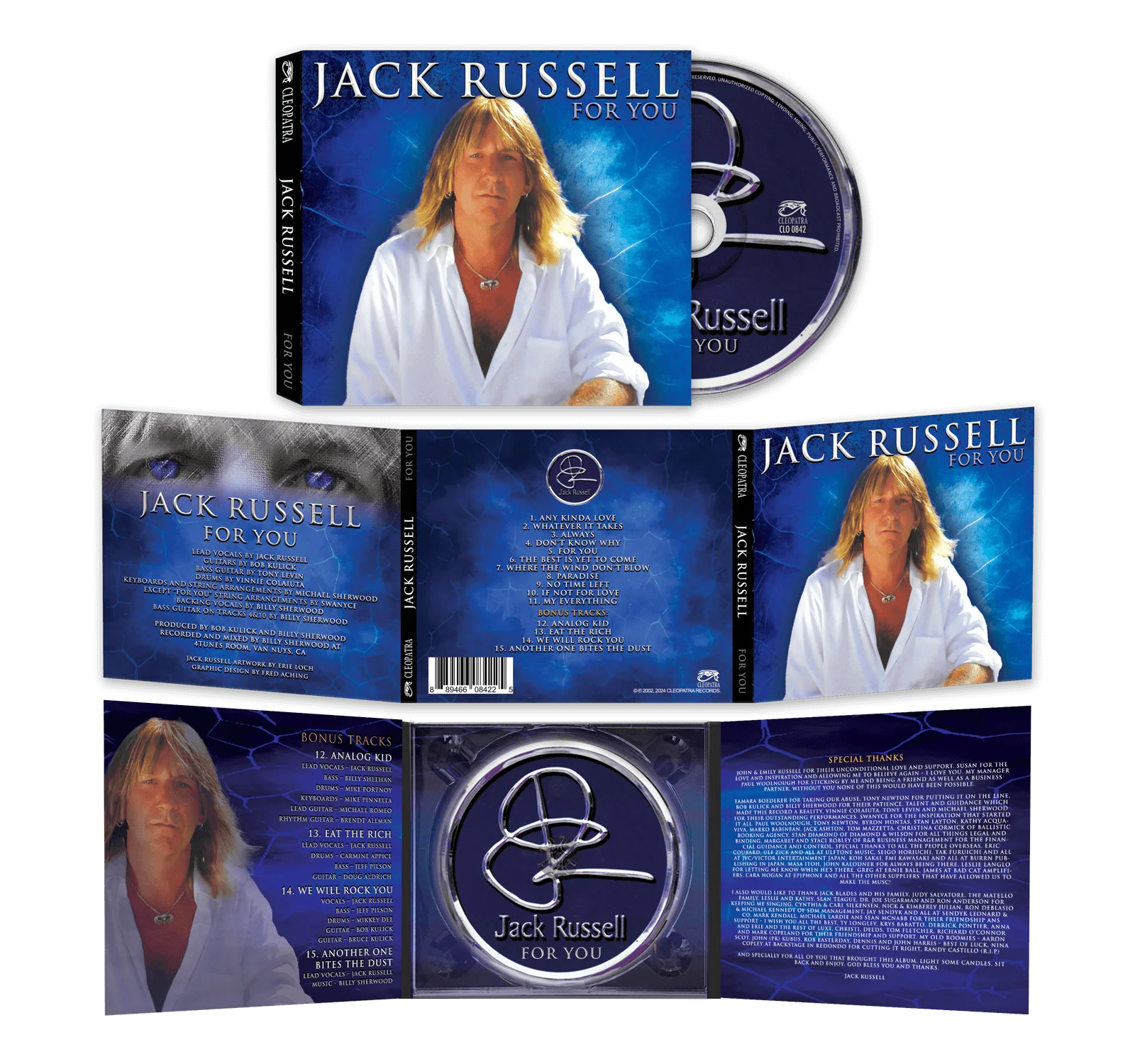 Jack Russell - For You (CD) - Image 2