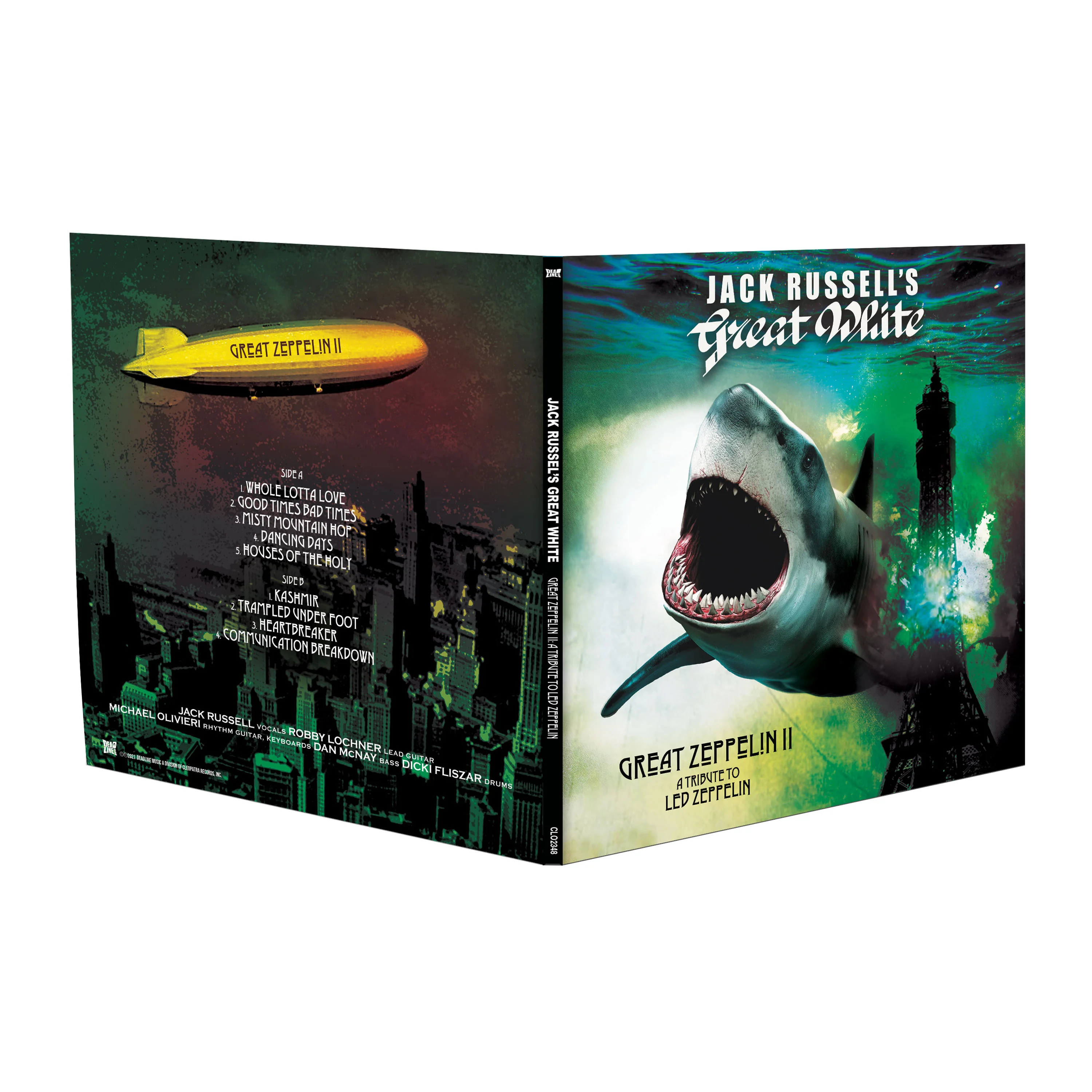Jack Russell's Great White - Great Zeppelin II: A Tribute to Led Zeppelin (Limited Edition Colored Vinyl) - Image 4