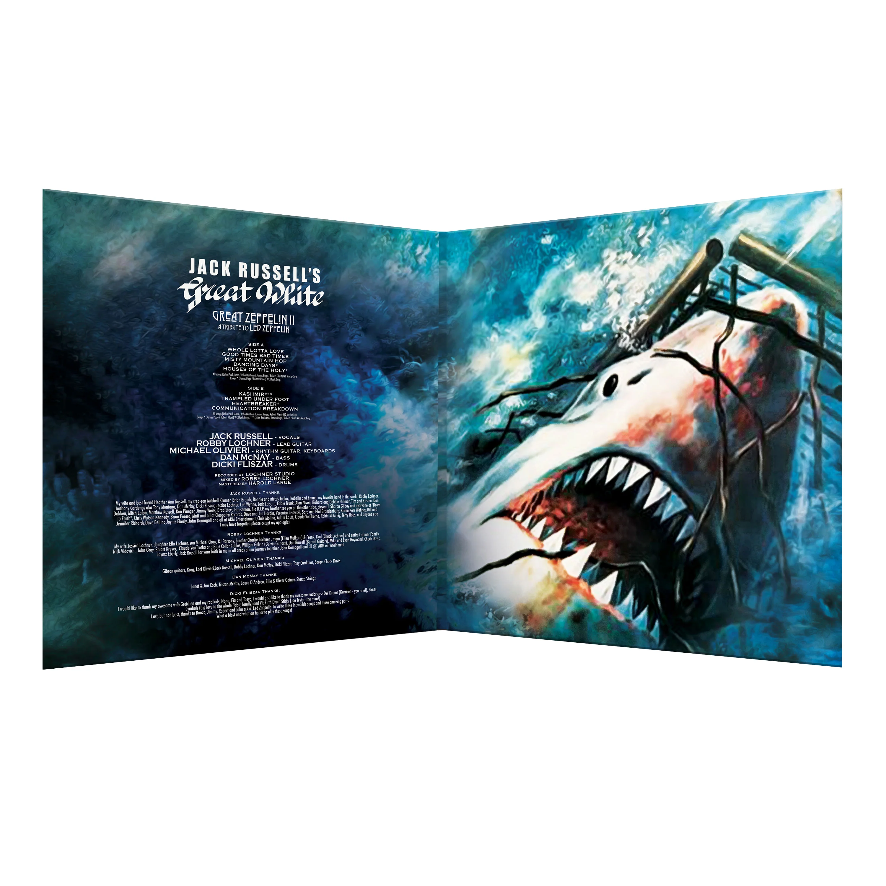 Jack Russell's Great White - Great Zeppelin II: A Tribute to Led Zeppelin (Limited Edition Colored Vinyl) - Image 5