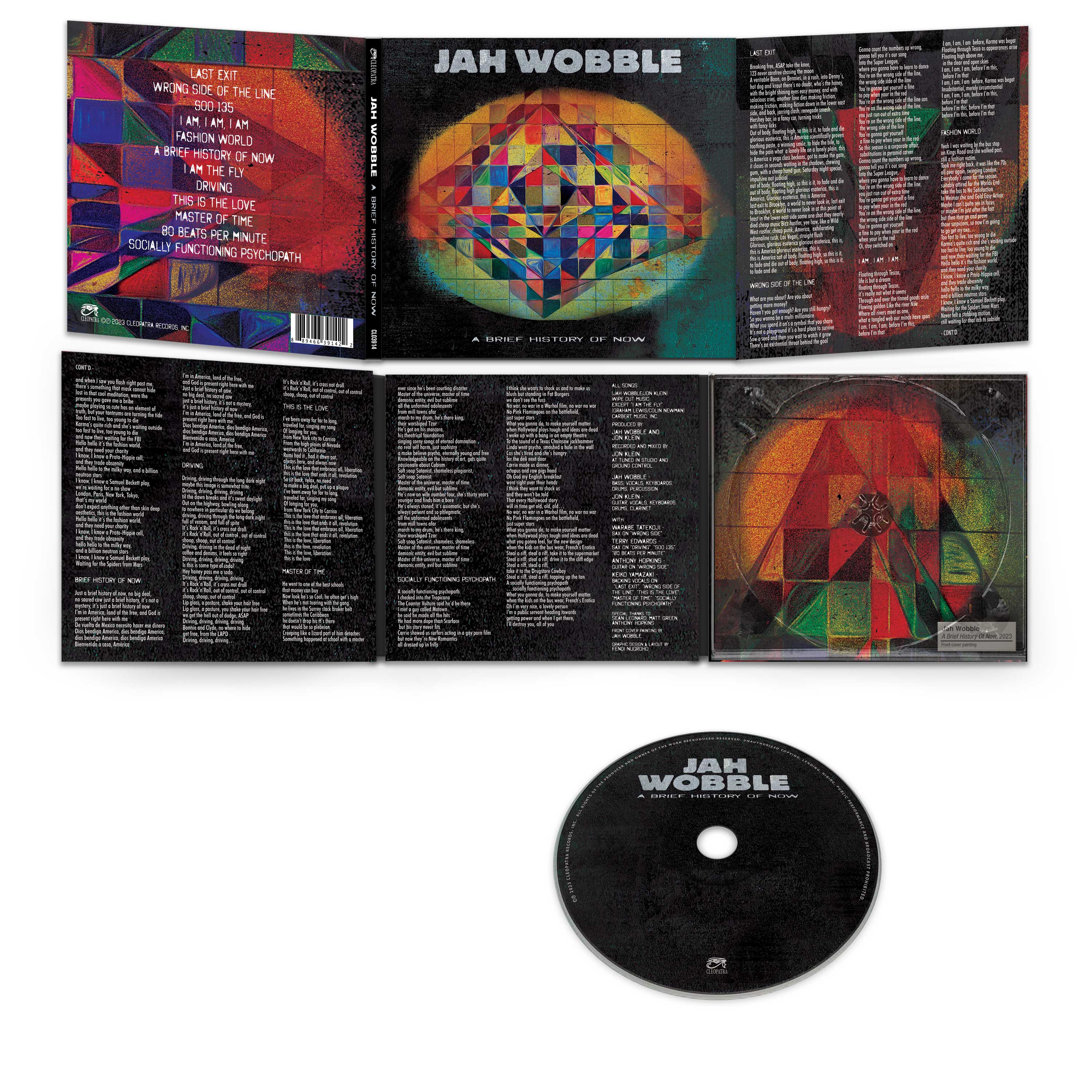 Jah Wobble - A Brief History of Now (CD) - Image 3