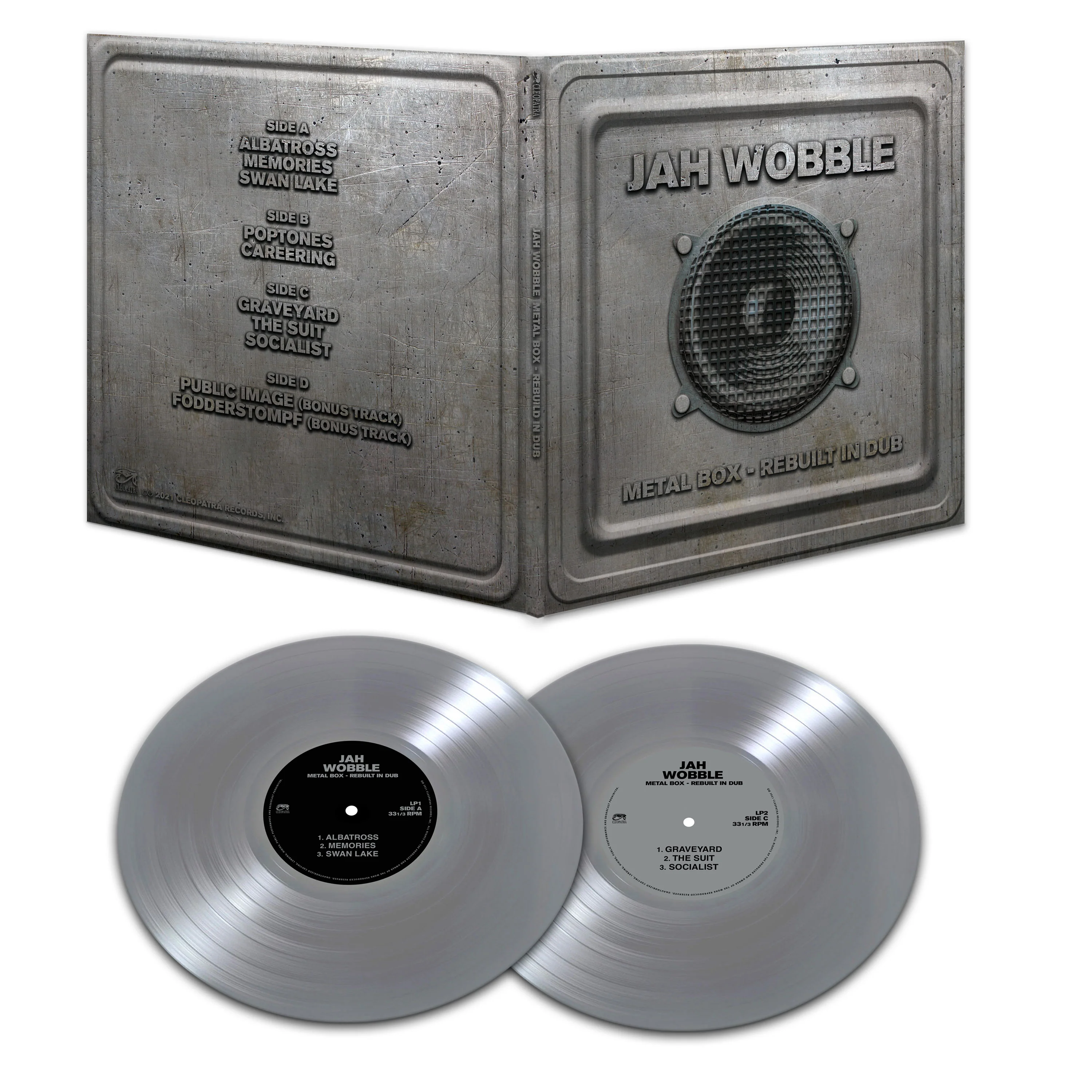Jah Wobble - Metal Box - Rebuilt In Dub (Double Silver Vinyl) - Image 2