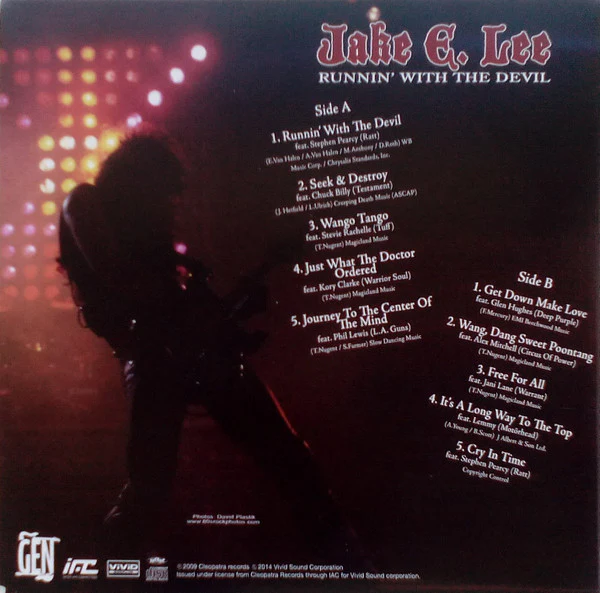 Jake E. Lee - Runnin' With The Devil (CD) - Image 2