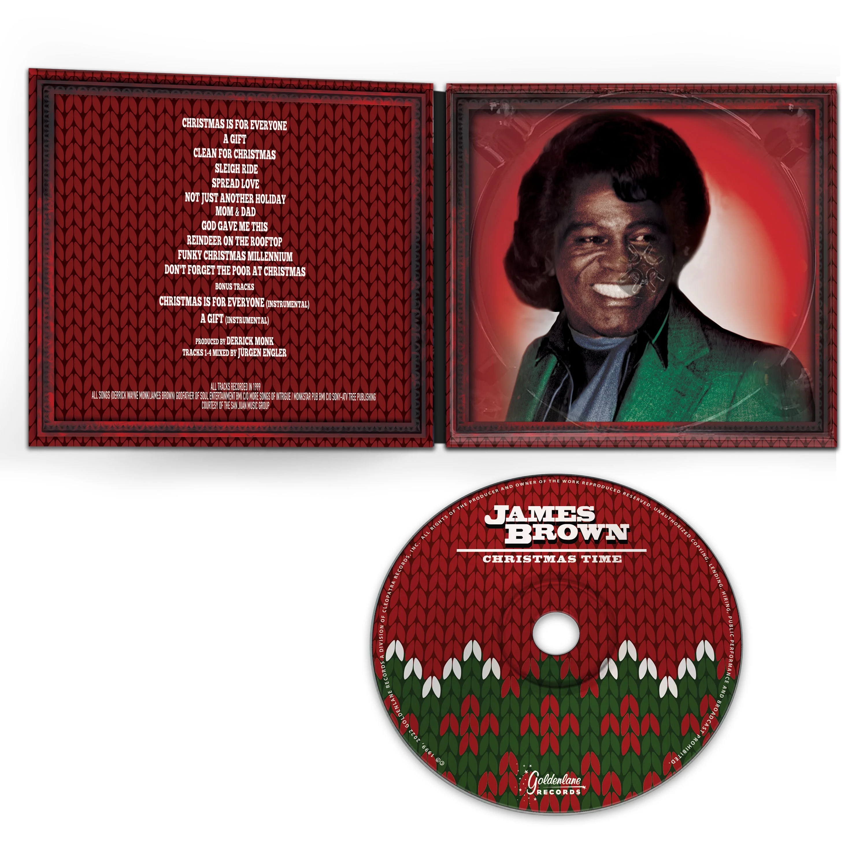 James Brown - Christmas Time (CD Digipak) - Image 3