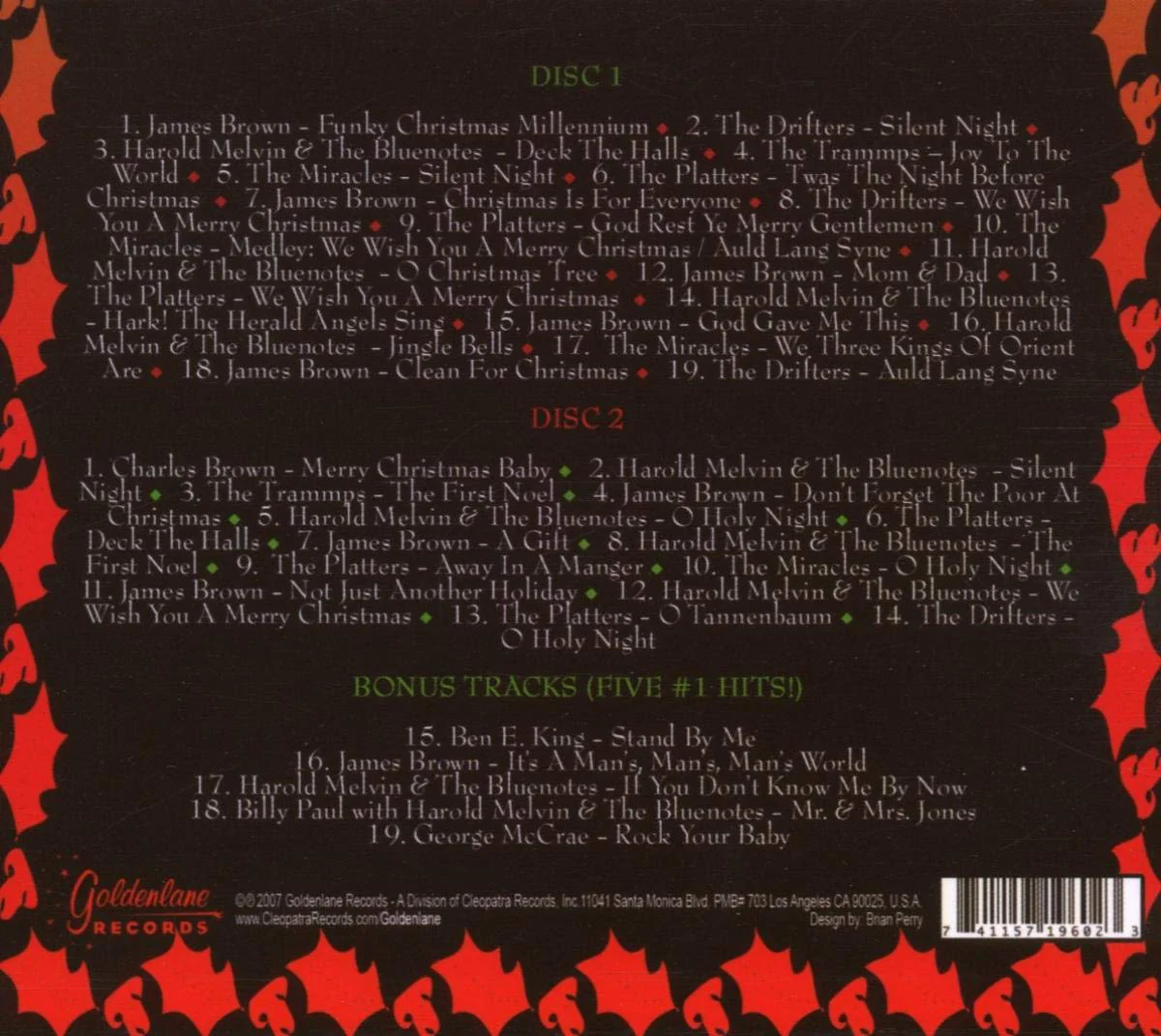 James Brown Presents A Soulful Christmas (2 CD) - Image 2