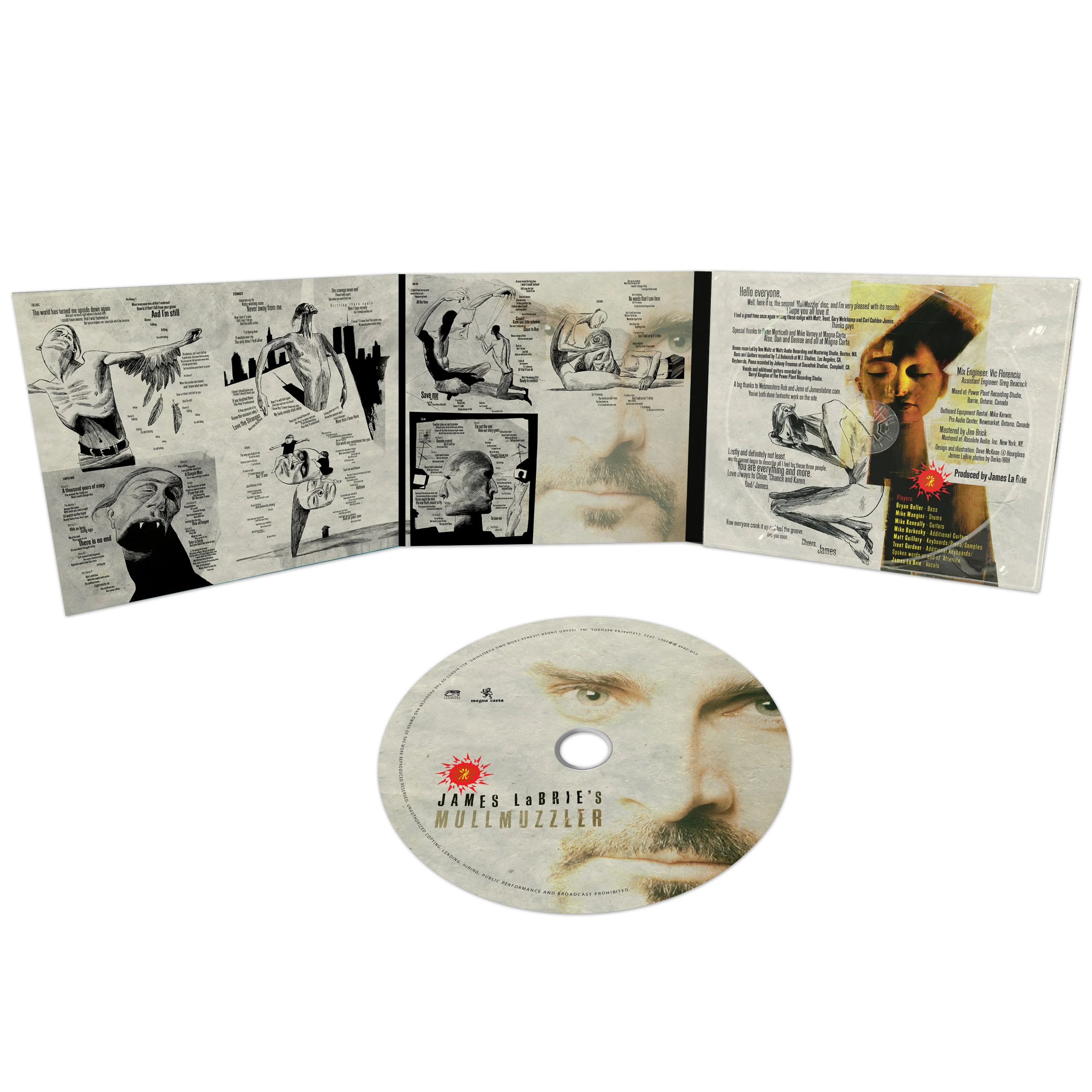 James LaBrie's Mullmuzzler - 2 (CD Digipak) - Image 3