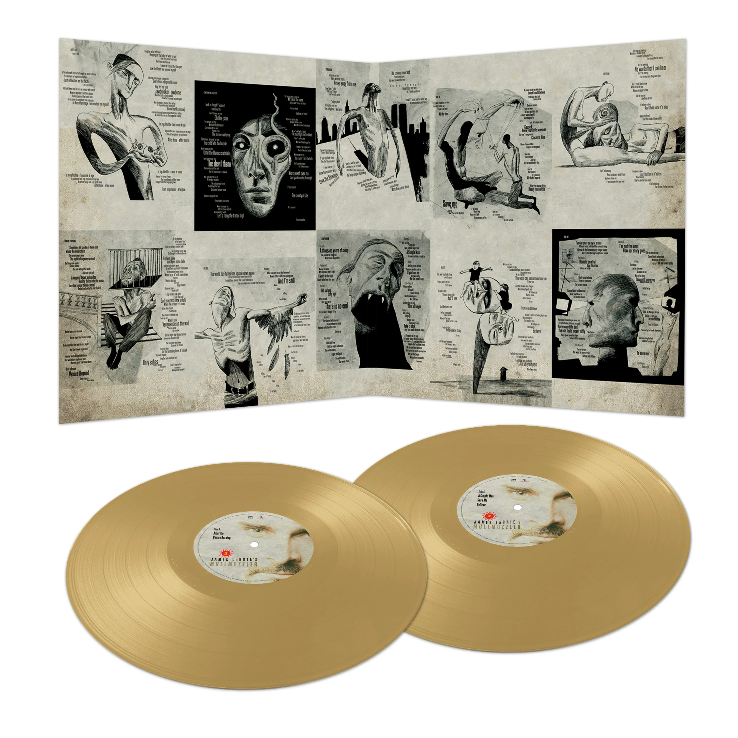 James Labrie's Mullmuzzler - 2 (Gold Double Vinyl) - Image 3