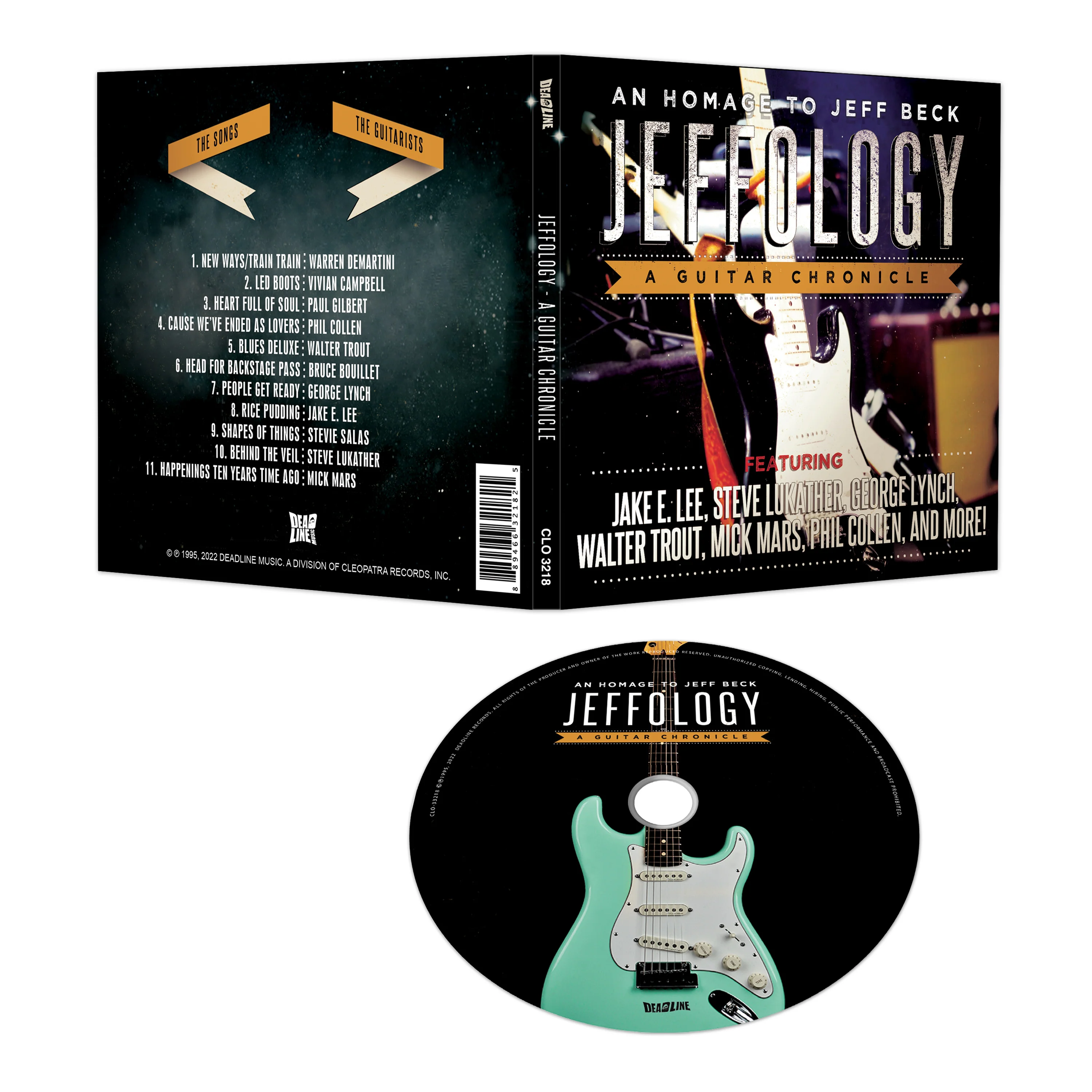 Jeffology - An Homage To Jeff Beck - A Guitar Chronicle (Digipak CD) - Image 2
