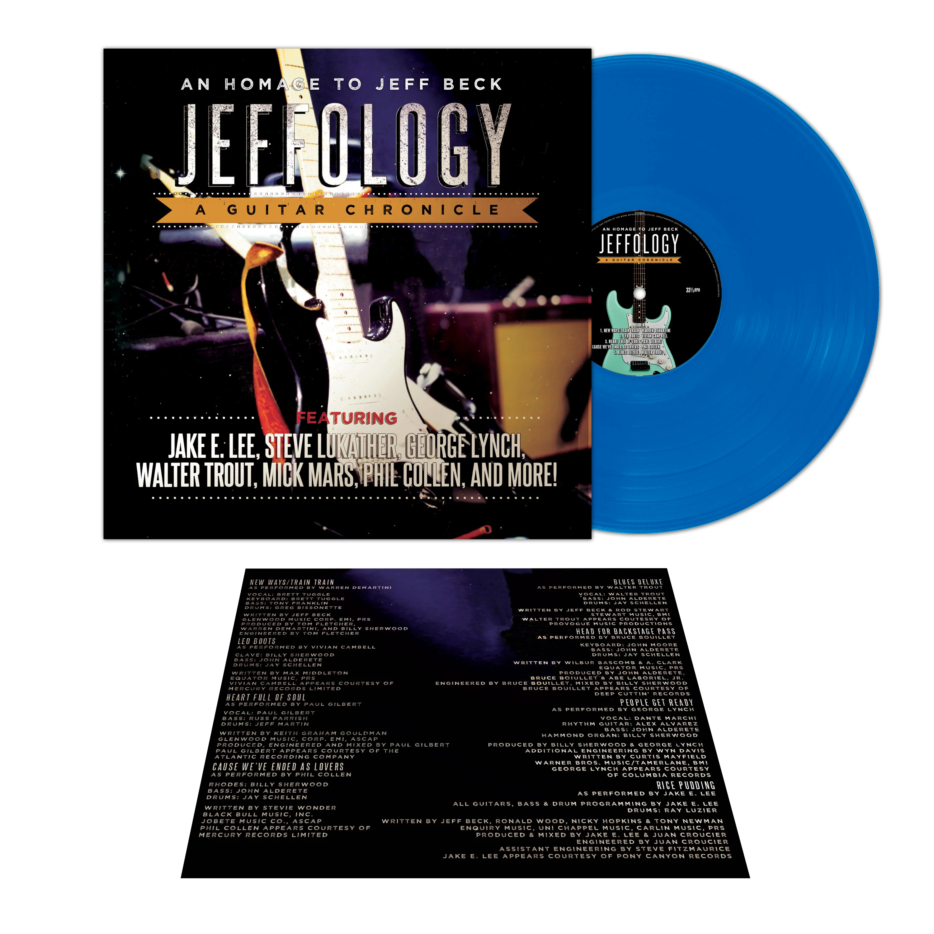 Jeffology - An Homage To Jeff Beck (Blue Vinyl) - Image 2