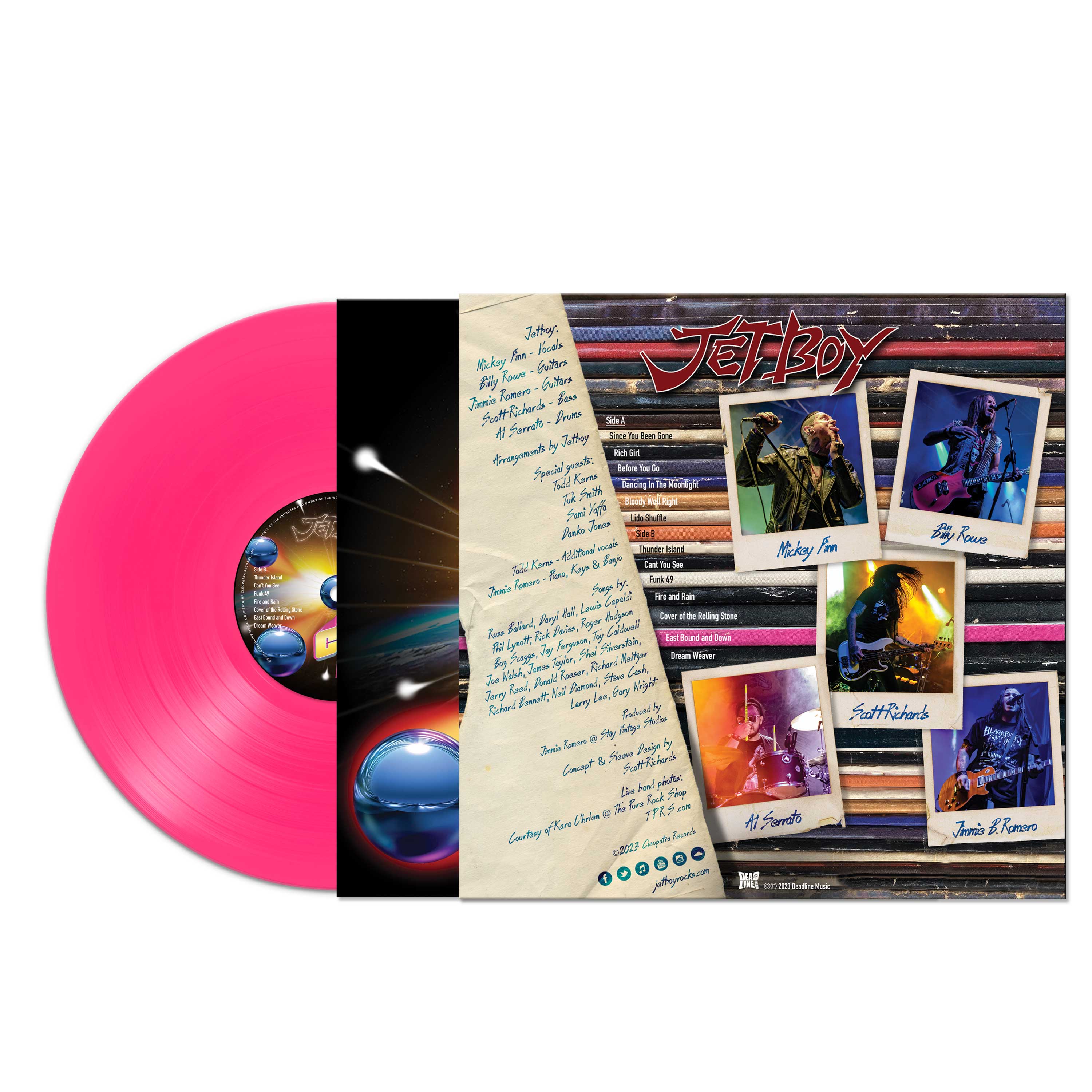 Jetboy - Crate Digging (Pink Vinyl) - Image 2