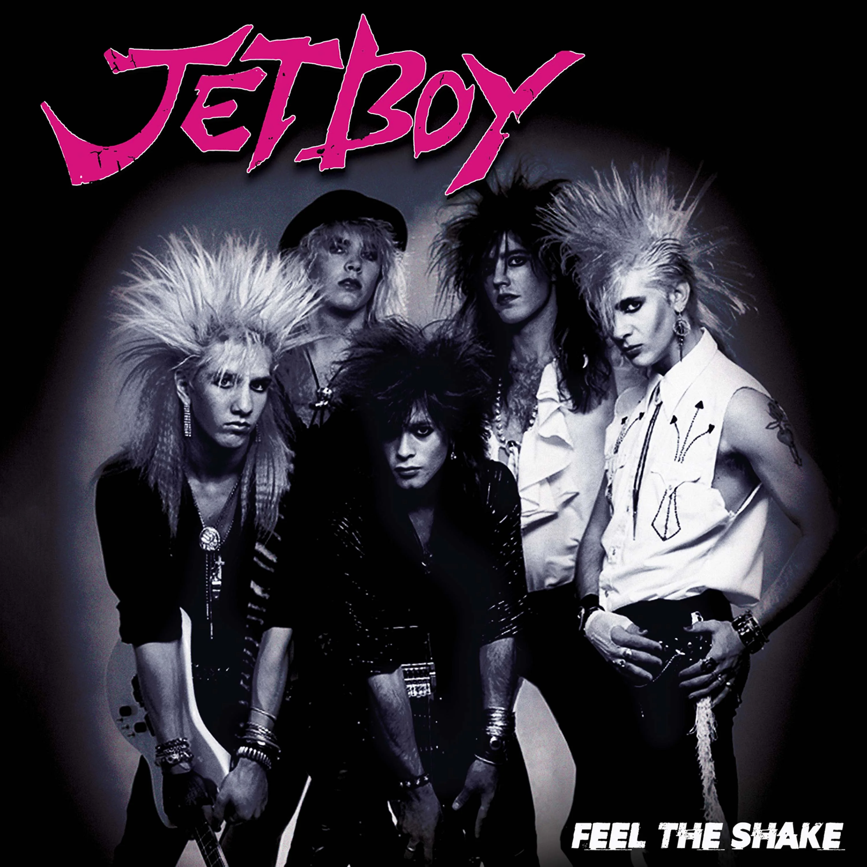Jetboy - Feel The Shake (Pink-Black Splatter) - Image 3