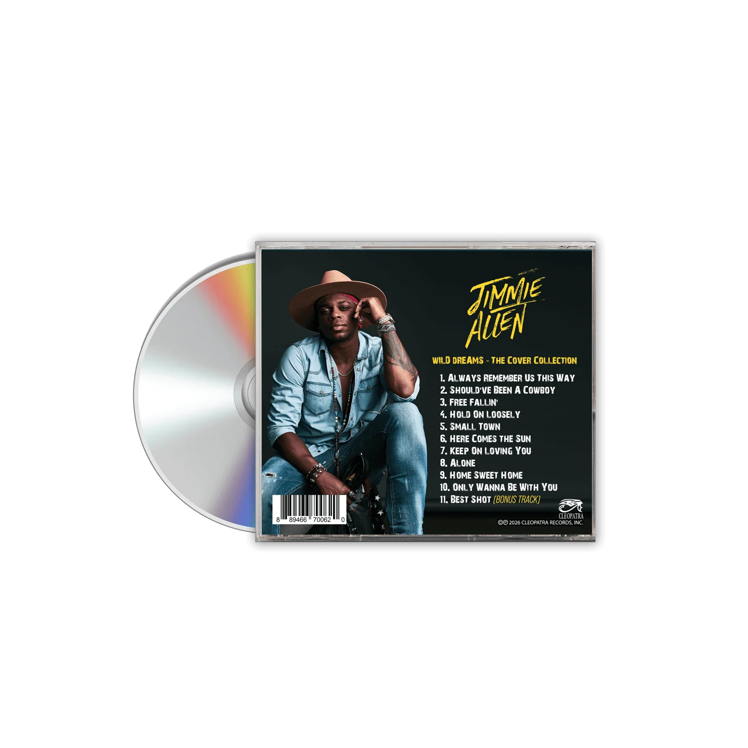 Jimmie Allen - Wild Dreams - The Cover Collection (CD) - Image 2