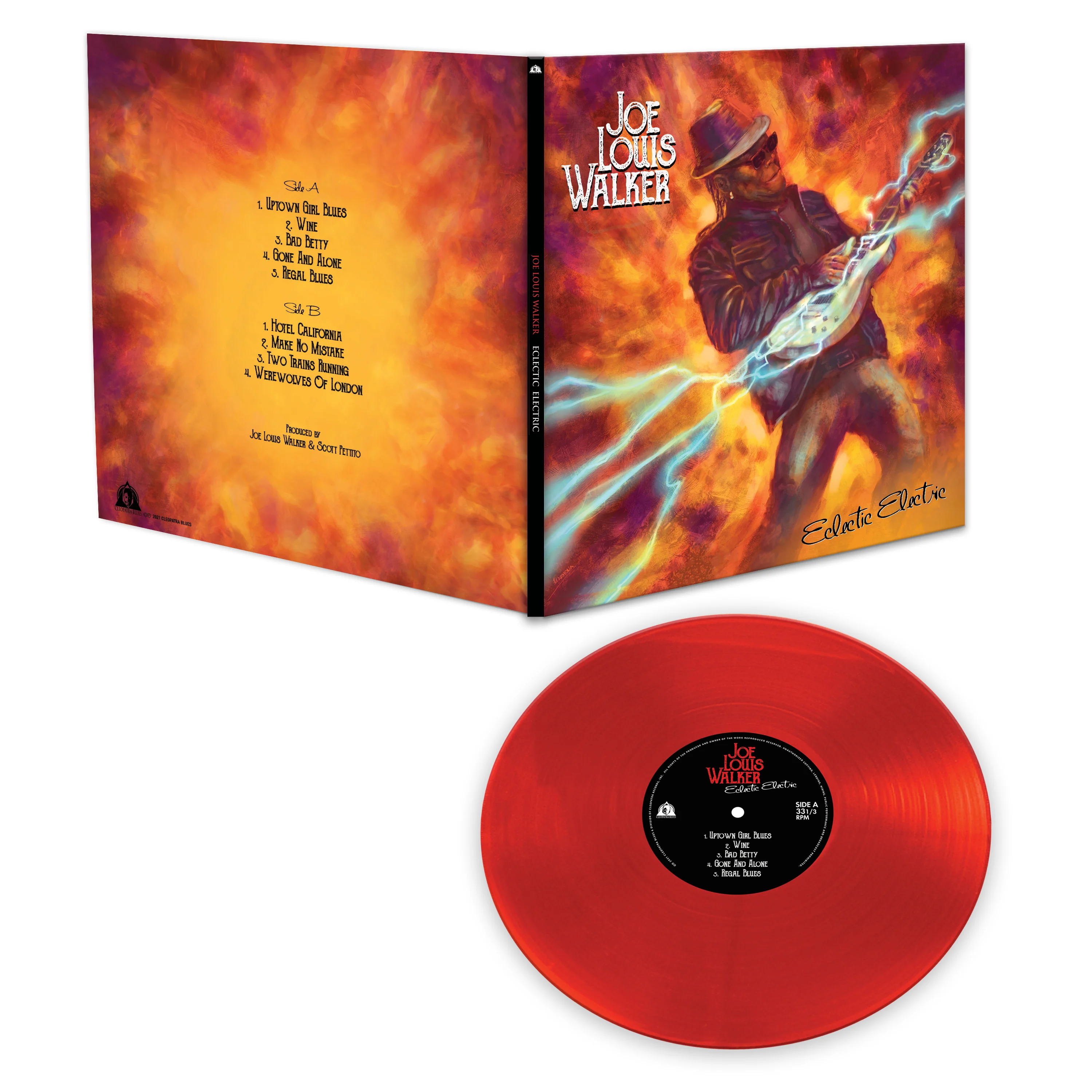 Joe Louis Walker - Eclectic Electric (Limited Edition Red Vinyl) - Image 2