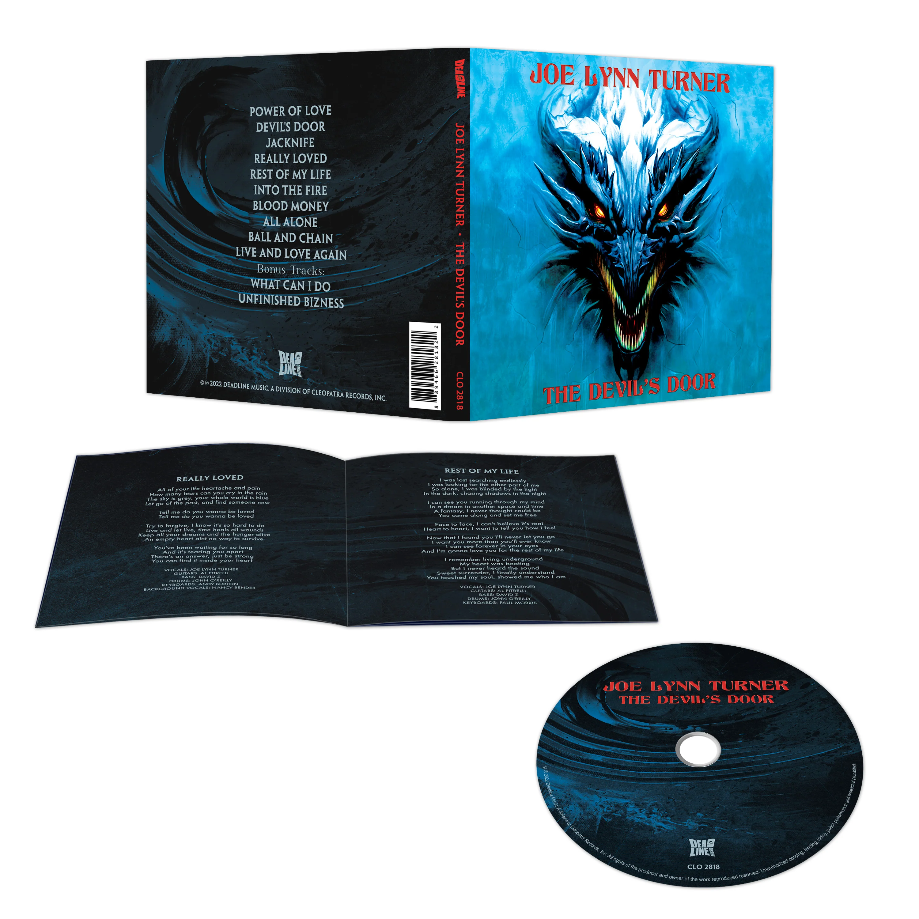 Joe Lynn Turner - The Devil's Door (CD Digipak) - Image 2
