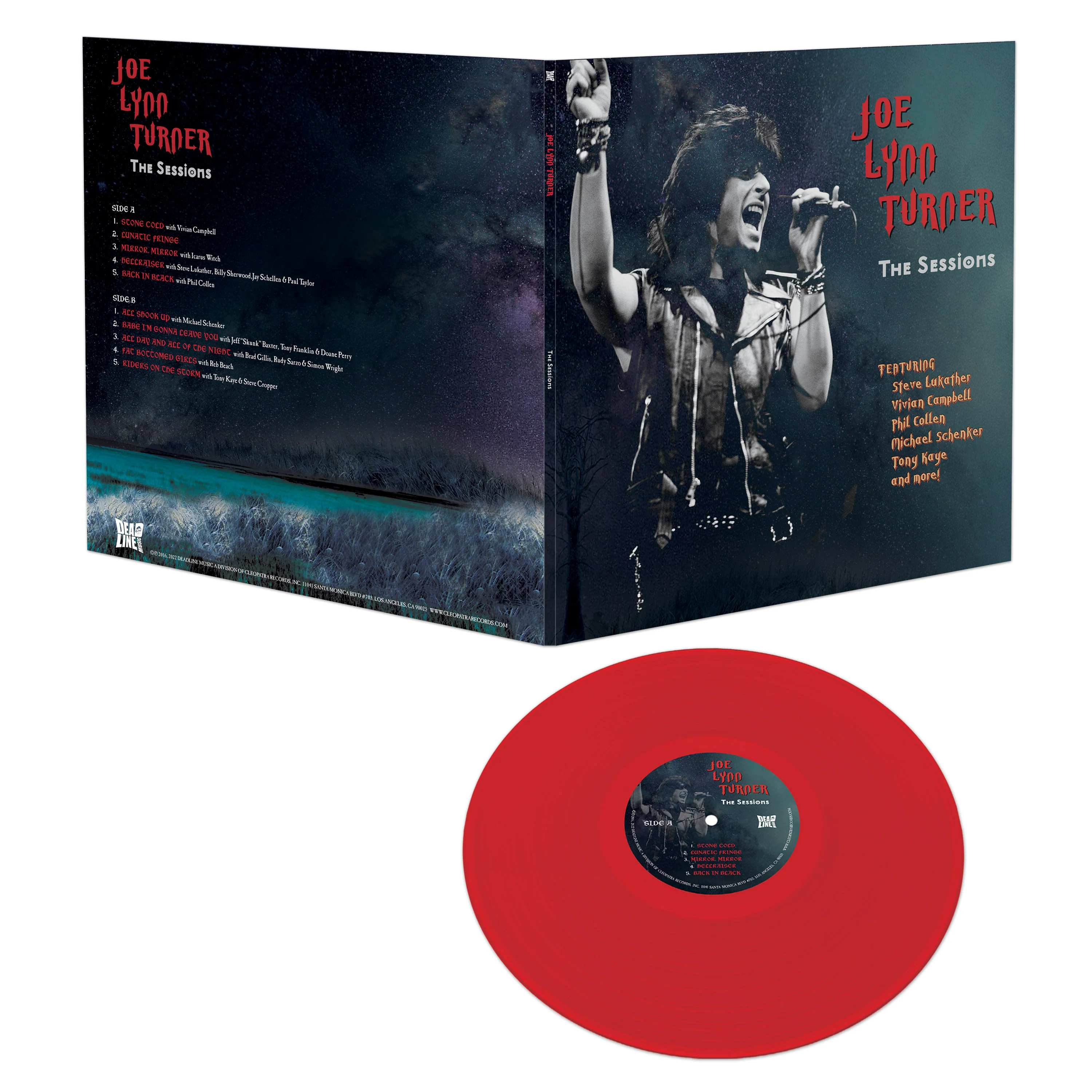 Joe Lynn Turner - The Sessions (Red Vinyl) - Image 2