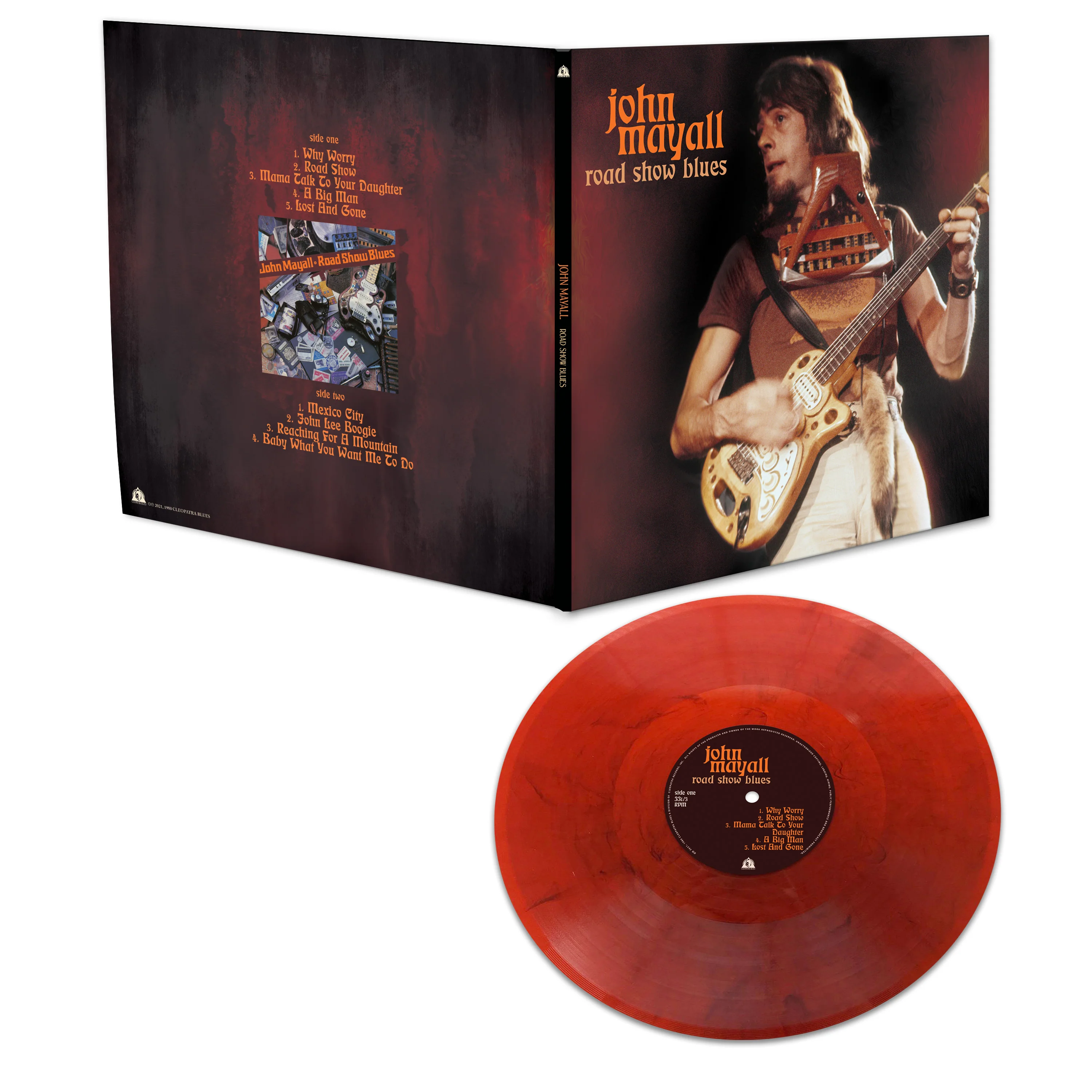 John Mayall - Road Show Blues (Limited Edition Red Marble Vinyl) - Image 2