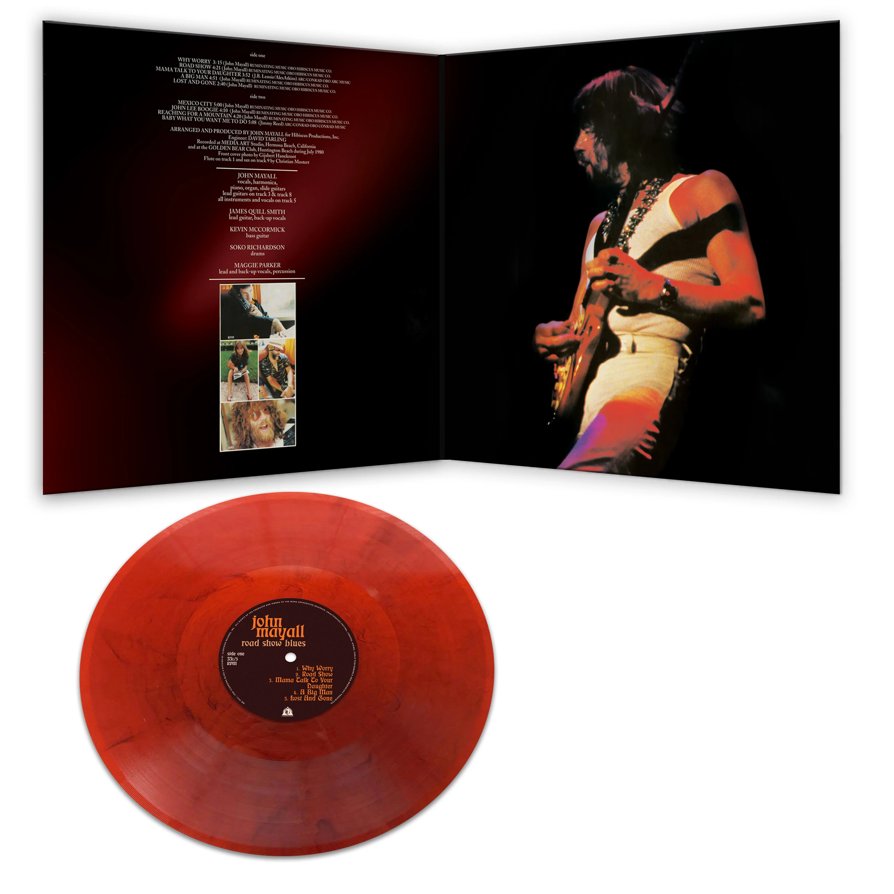 John Mayall - Road Show Blues (Limited Edition Red Marble Vinyl) - Image 3