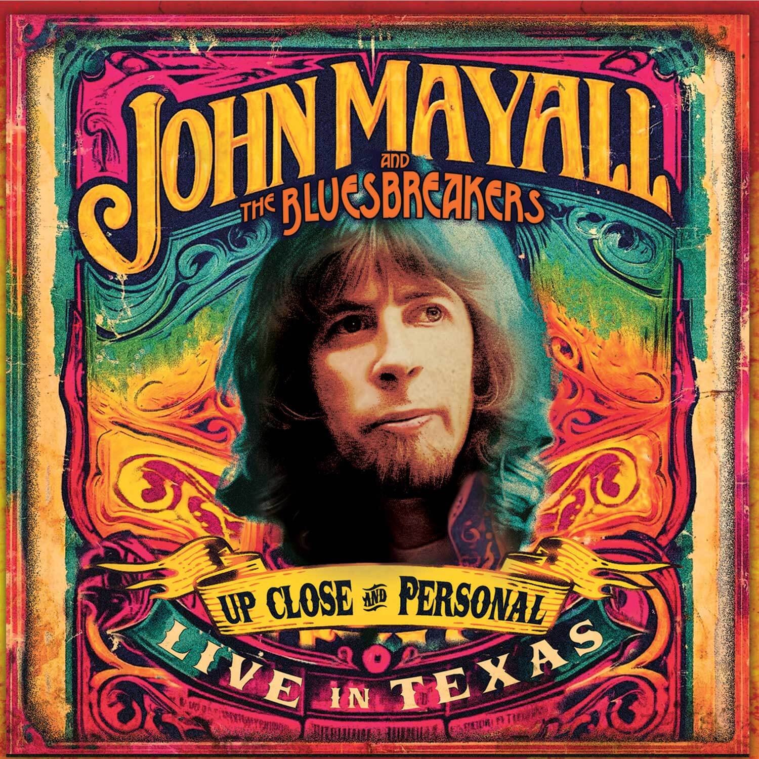 John Mayall & The Bluesbreakers - Up Close And Personal: Live In Texas (Red Marble Vinyl) - Image 3