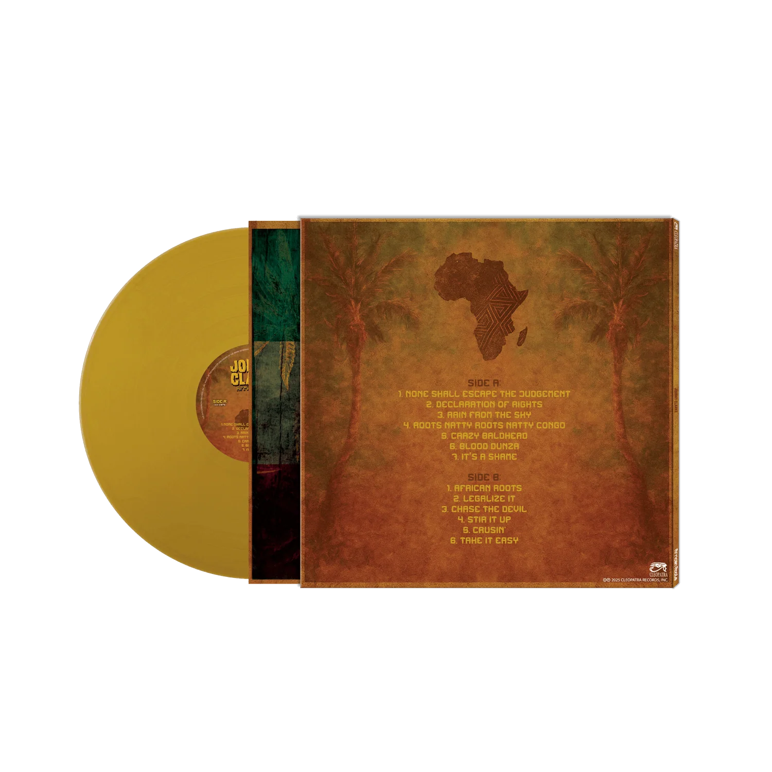 Johnny Clarke - African Roots (Gold Vinyl LP) - Image 2