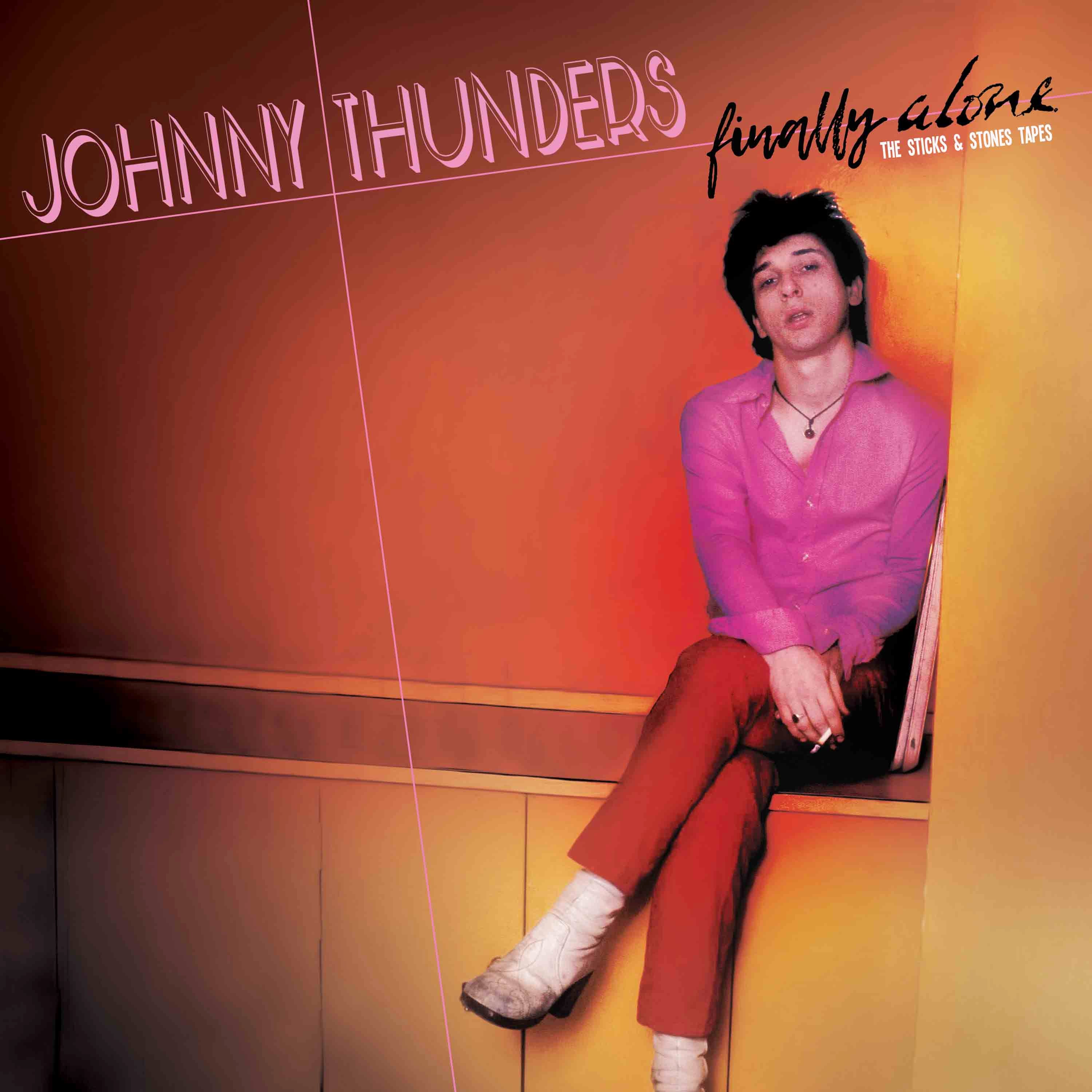 Johnny Thunders - Finally Alone - The Sticks & Stones Tapes (Red Vinyl + Clear 7" Vinyl) - Image 4