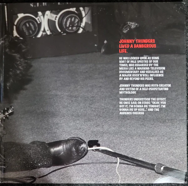 Johnny Thunders - Sticks & Stones - The Lost Album (Pink Double LP)1000 made Out of Print - Image 3