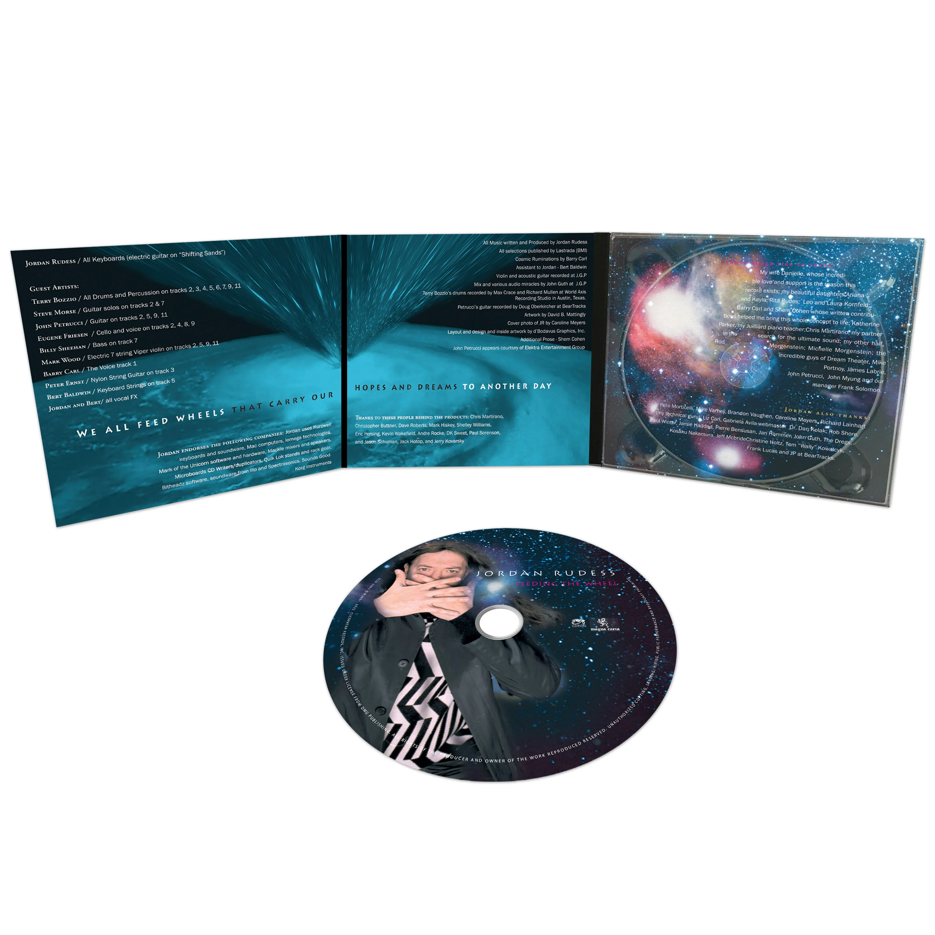 Jordan Rudess - Feeding The Wheel (CD Digipak) - Image 3