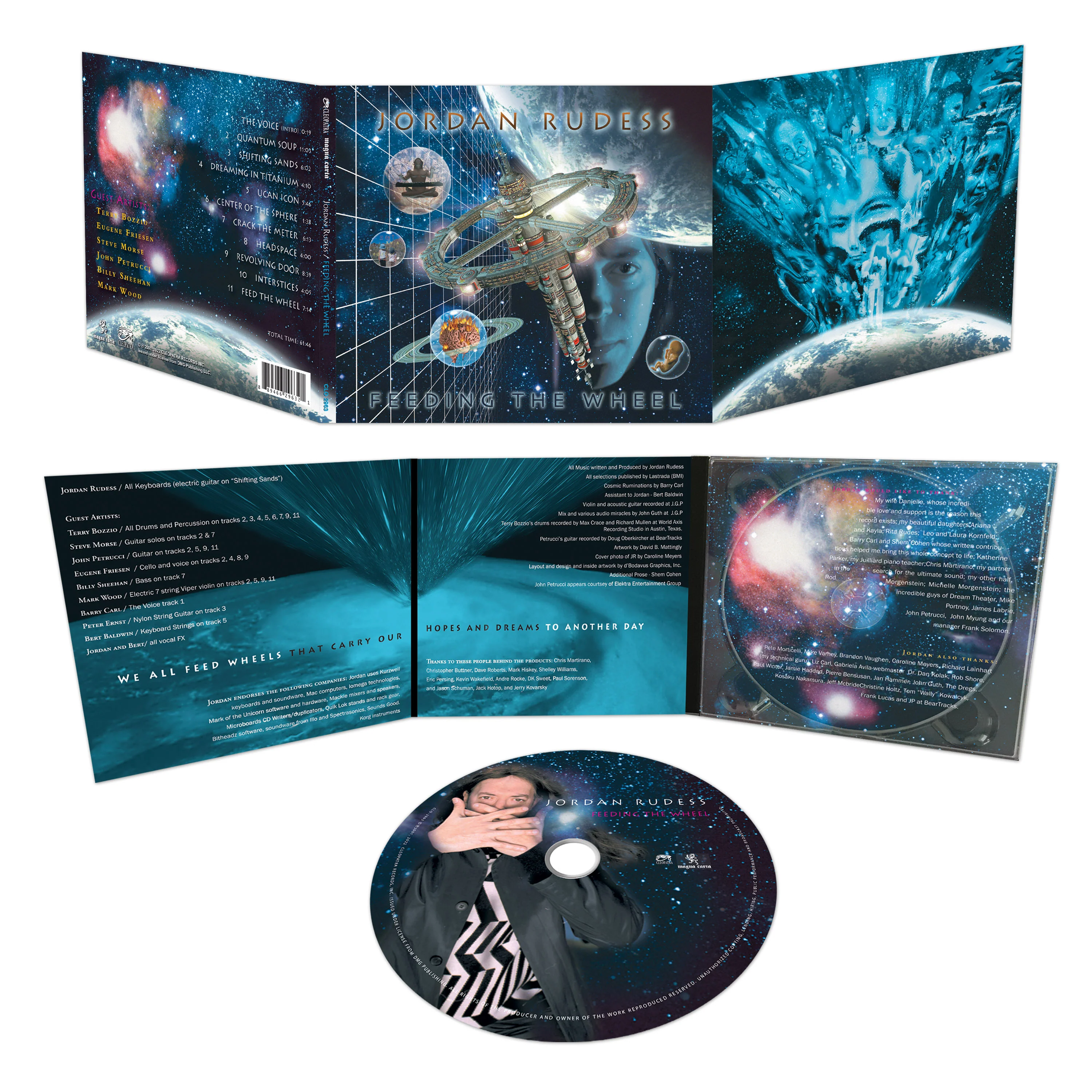Jordan Rudess - Feeding The Wheel (CD Digipak) - Image 4