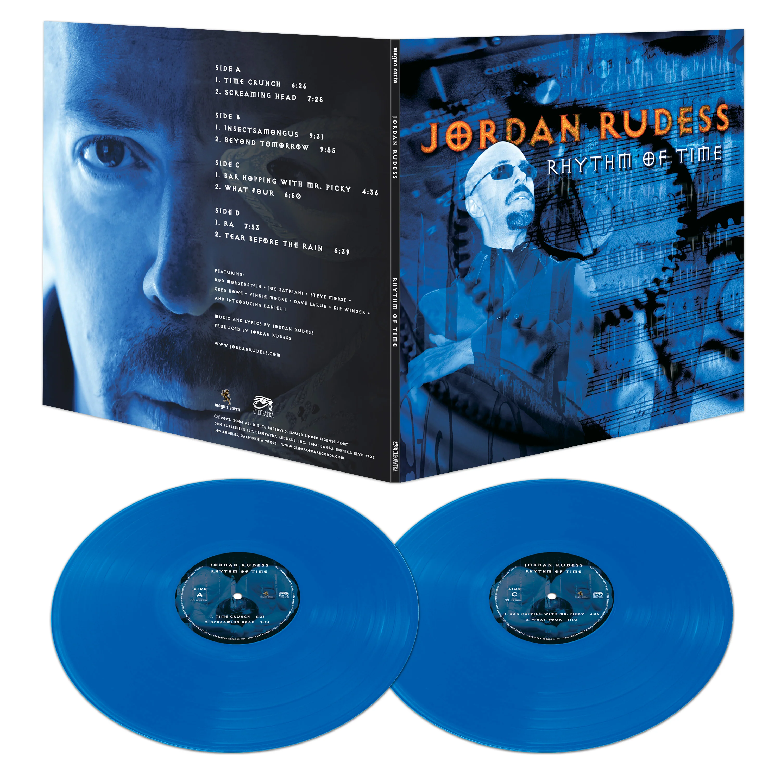 Jordan Rudess - Rhythm of Time (Blue Double Vinyl) - Image 2