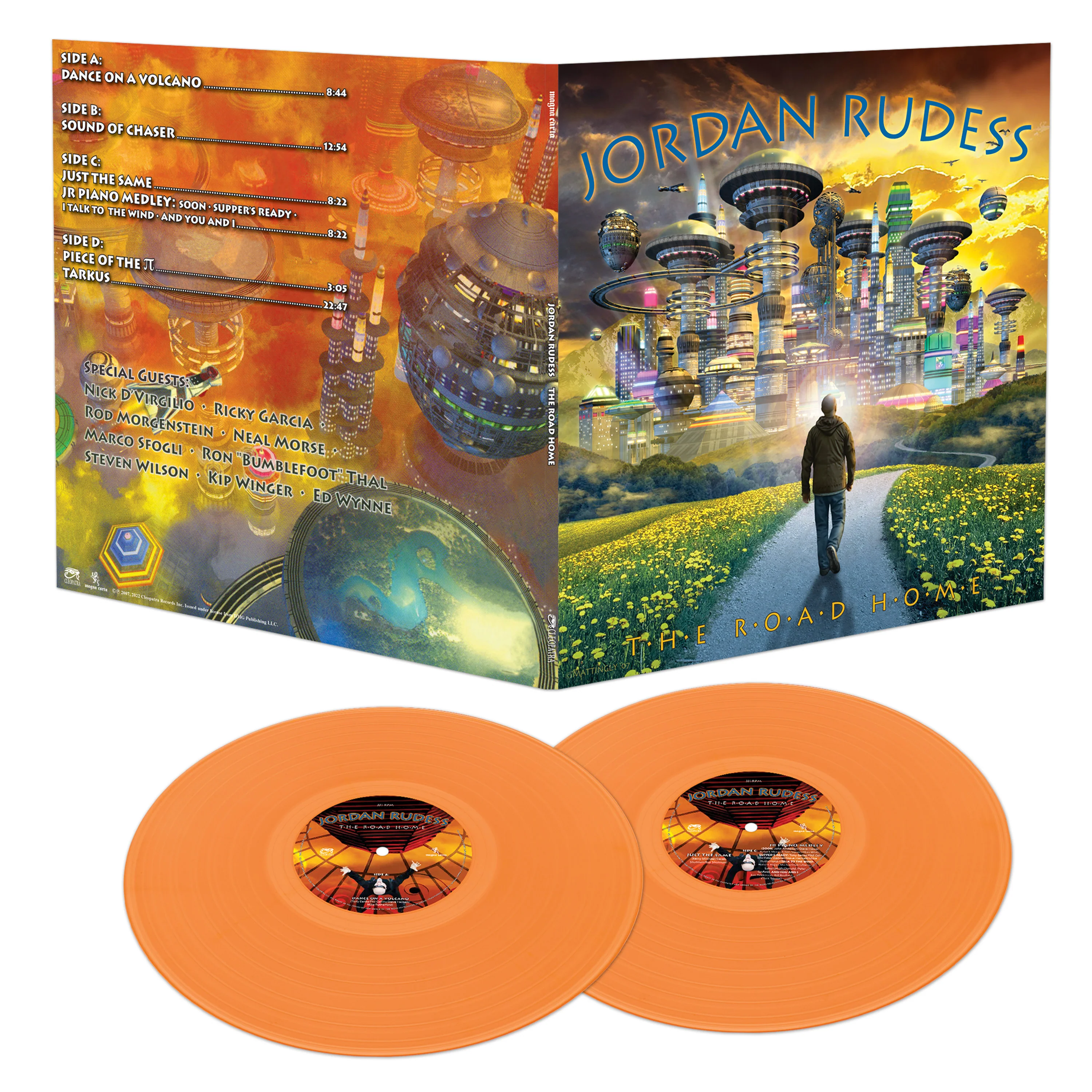 Jordan Rudess - The Road Home (Orange Double Vinyl) - Image 2