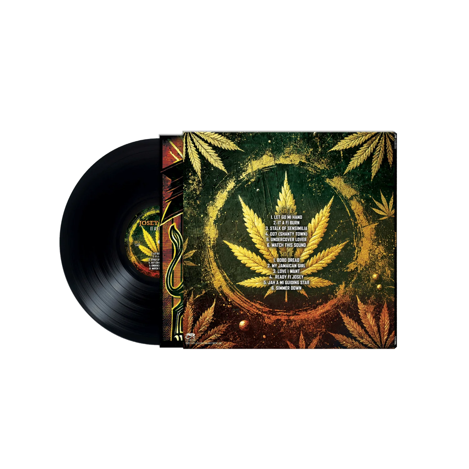 Josey Wales - It A Fi Burn (Black Vinyl LP) - Image 2