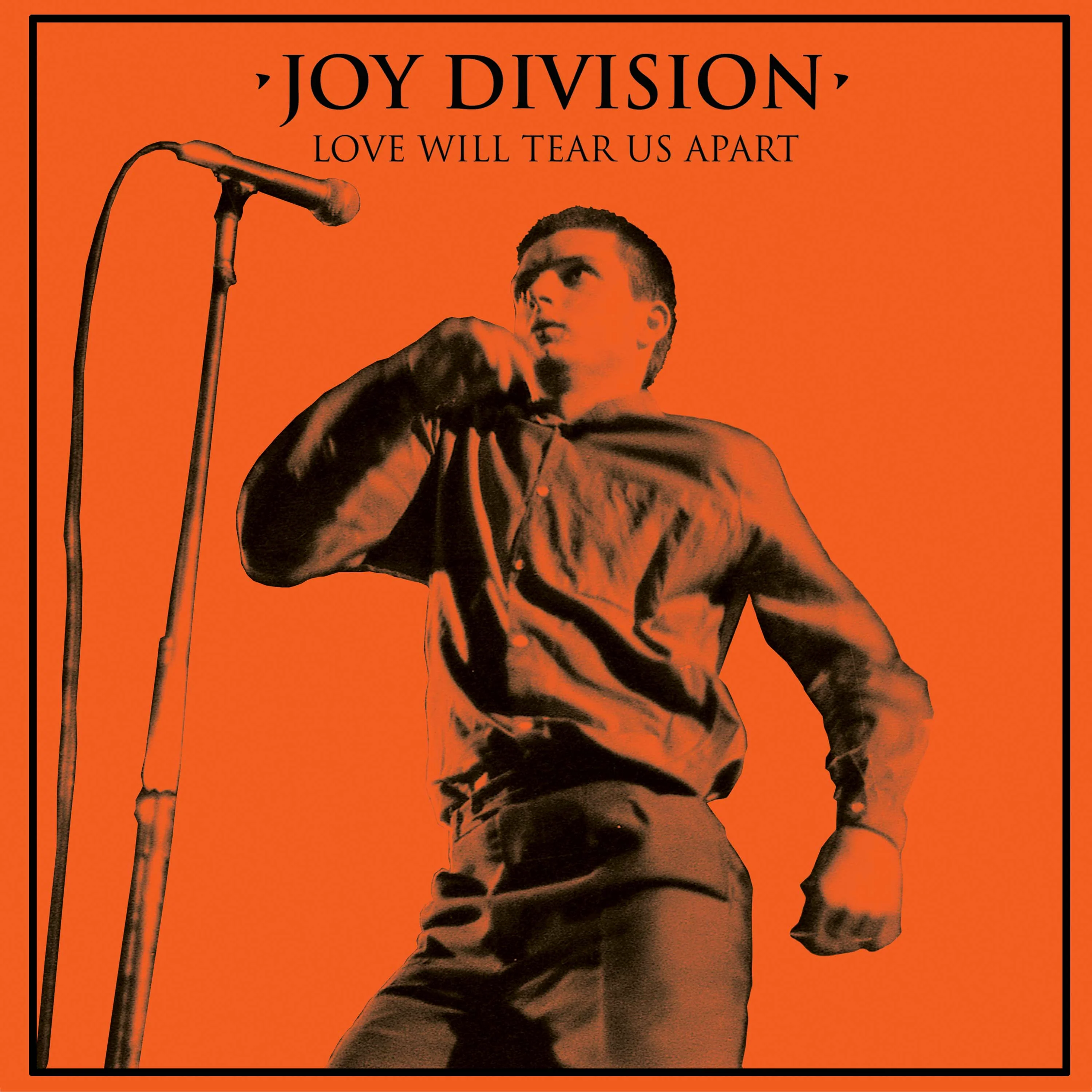 Joy Division - Love Will Tear Us Apart (Orange-Black Splatter Vinyl) - Image 4