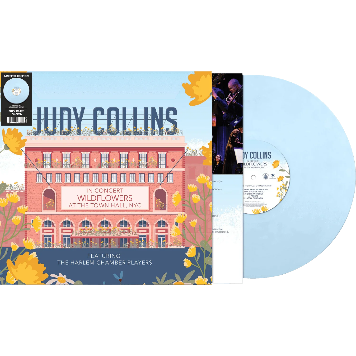 Judy Collins - In Concert Wildflowers At The Town Hall NYC (Blue Vinyl)
