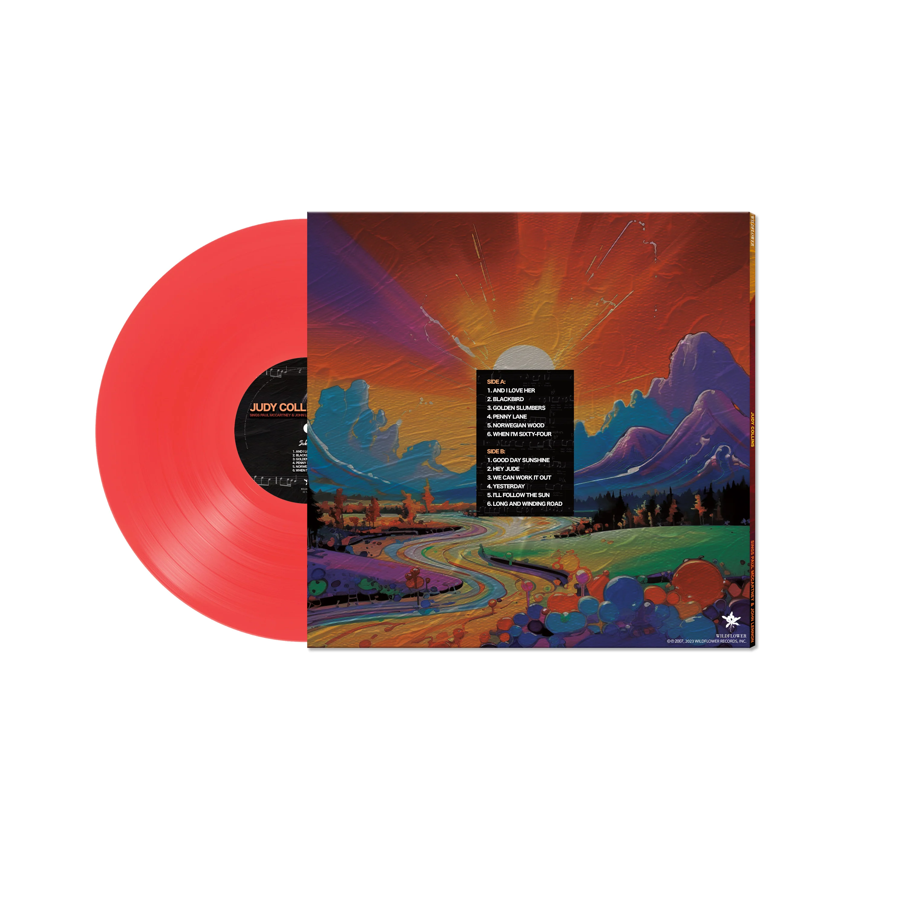 Judy Collins Sings Lennon & McCartney (Red Vinyl) - Image 2
