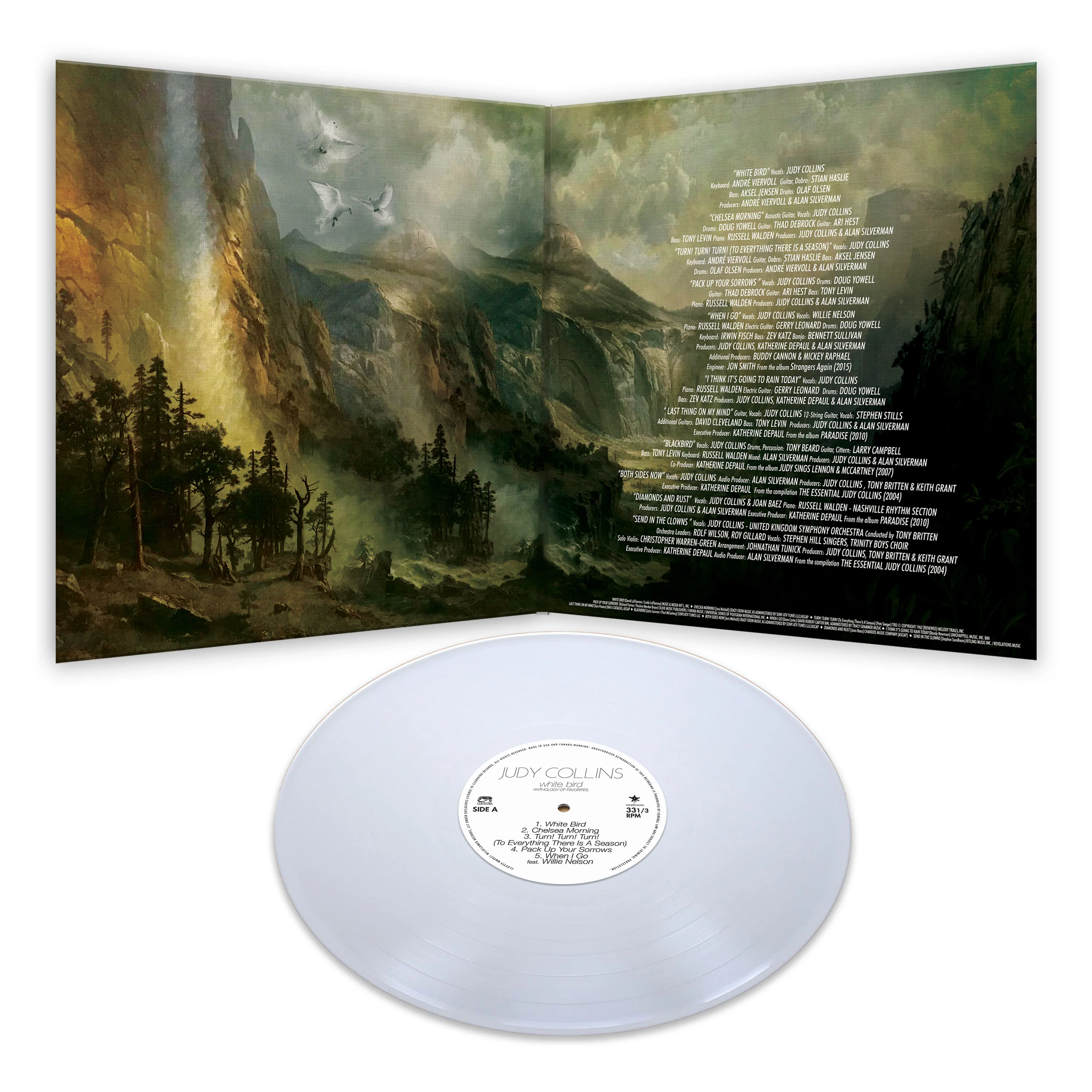 Judy Collins - White Bird - Anthology Favorites (Limited Edition White Vinyl) - Image 3