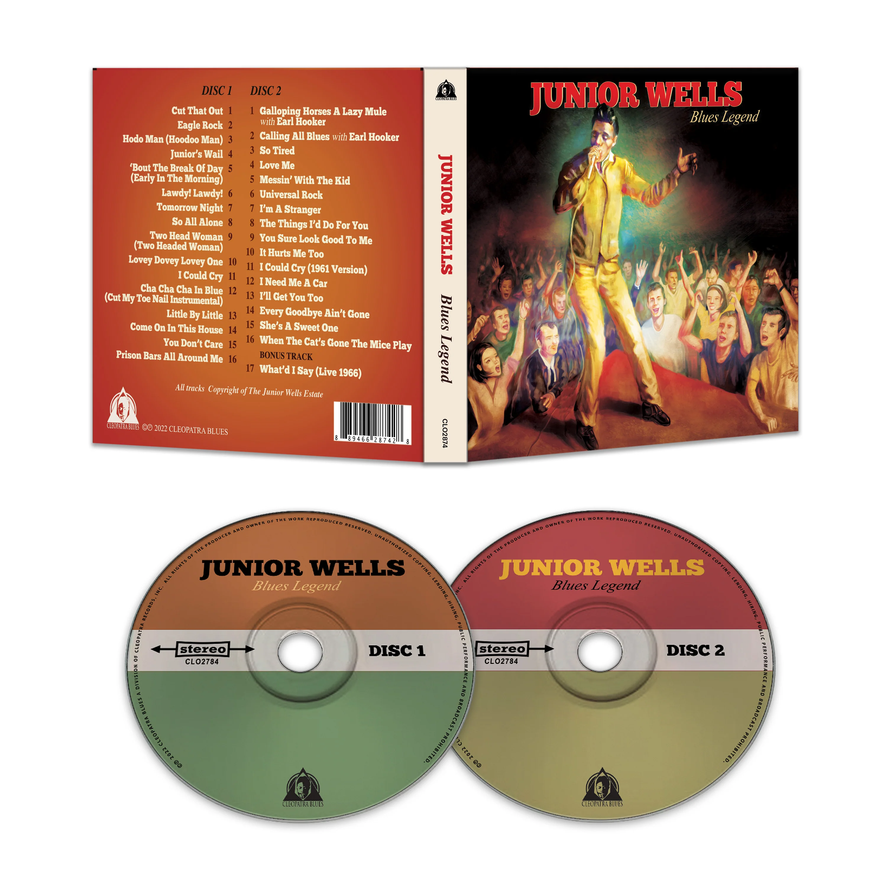 Junior Wells - Blues Legend (2 CD) - Image 2