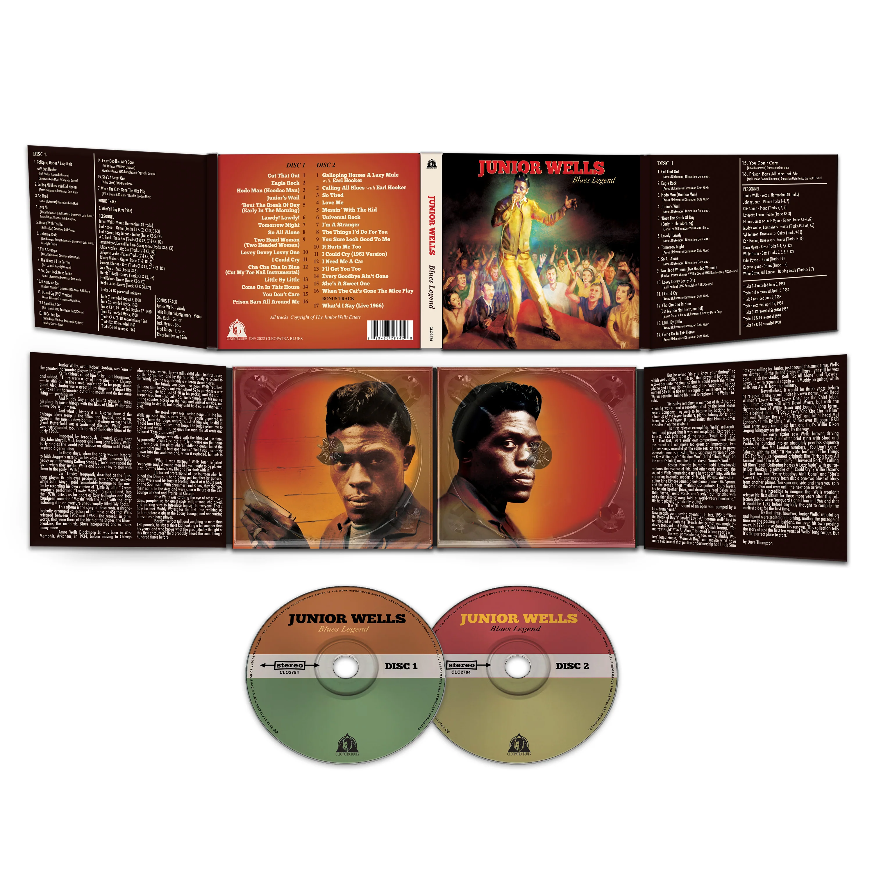 Junior Wells - Blues Legend (2 CD) - Image 3