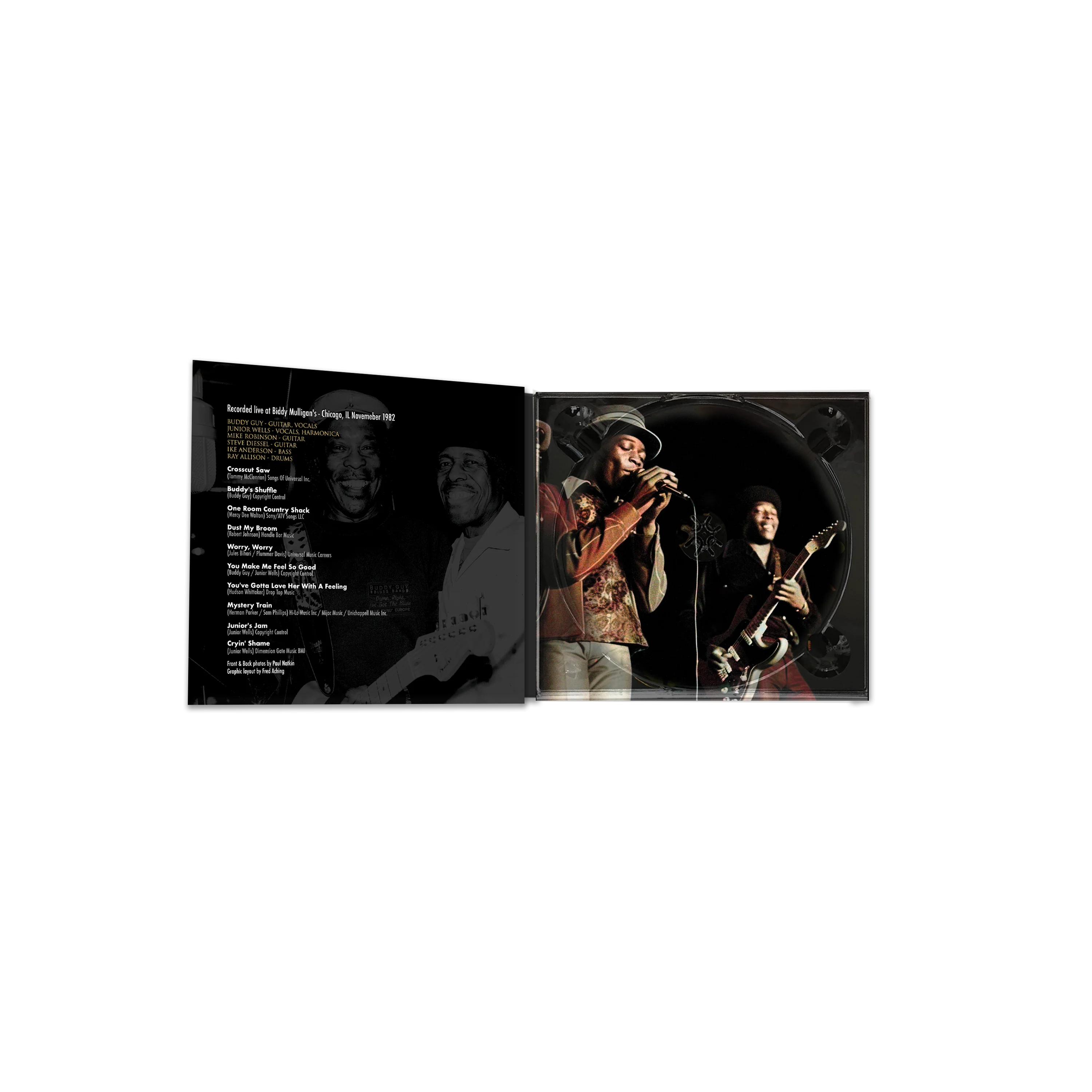 Junior Wells & Buddy Guy - Chicago Hustle '82 (CD Digipak) - Image 2