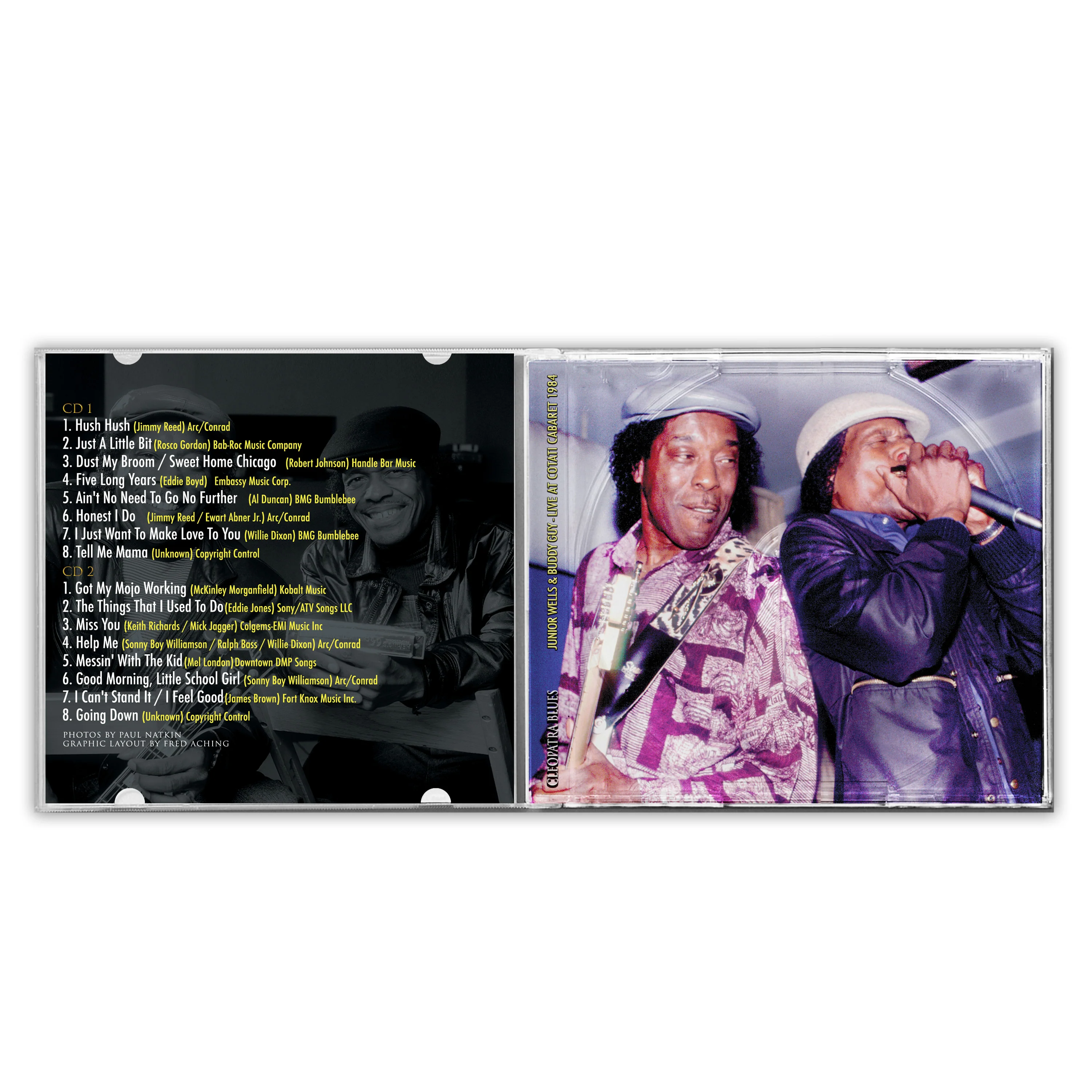 Junior Wells & Buddy Guy - Live At Cotati Cabaret 1984 (Double CD) - Image 2