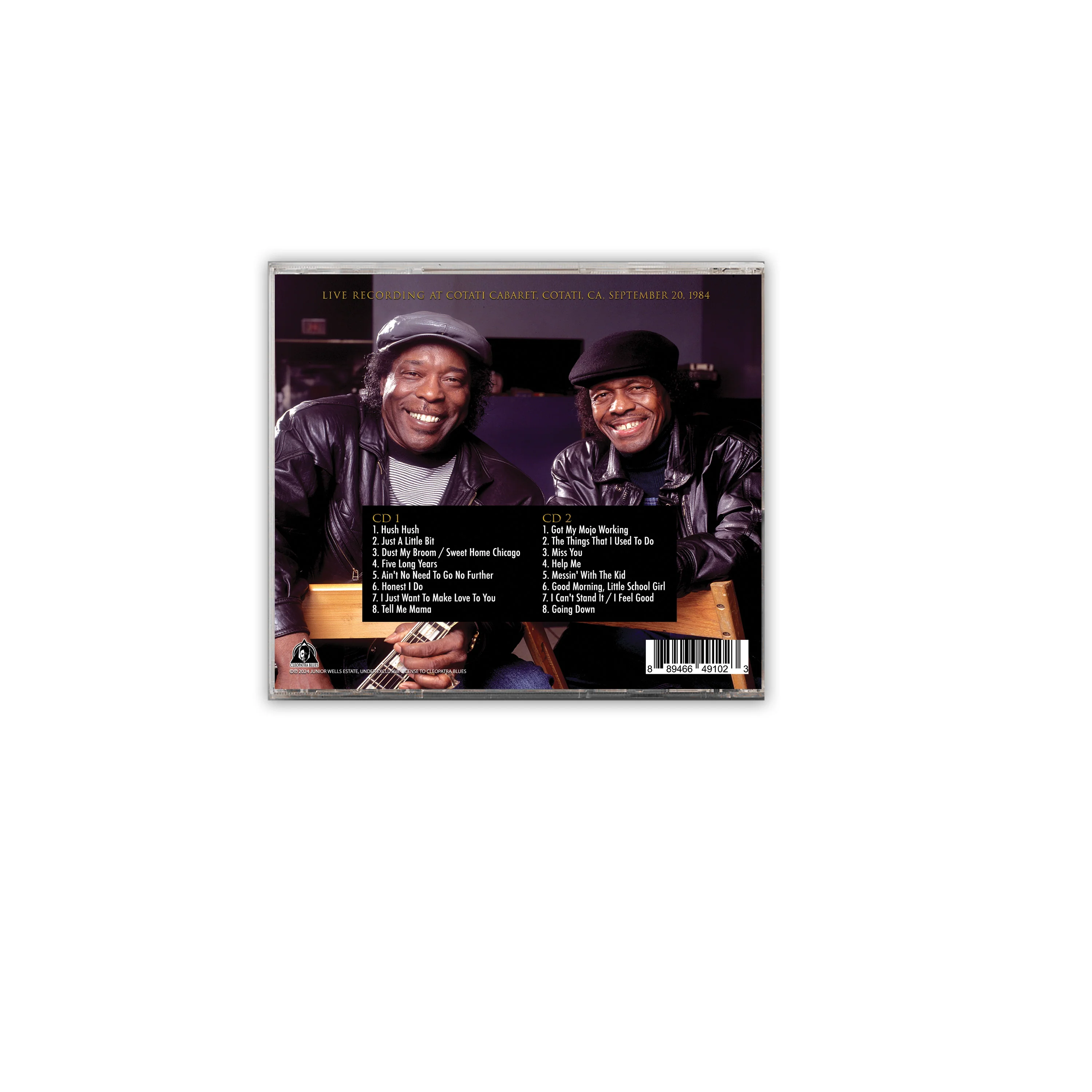 Junior Wells & Buddy Guy - Live At Cotati Cabaret 1984 (Double CD) - Image 3