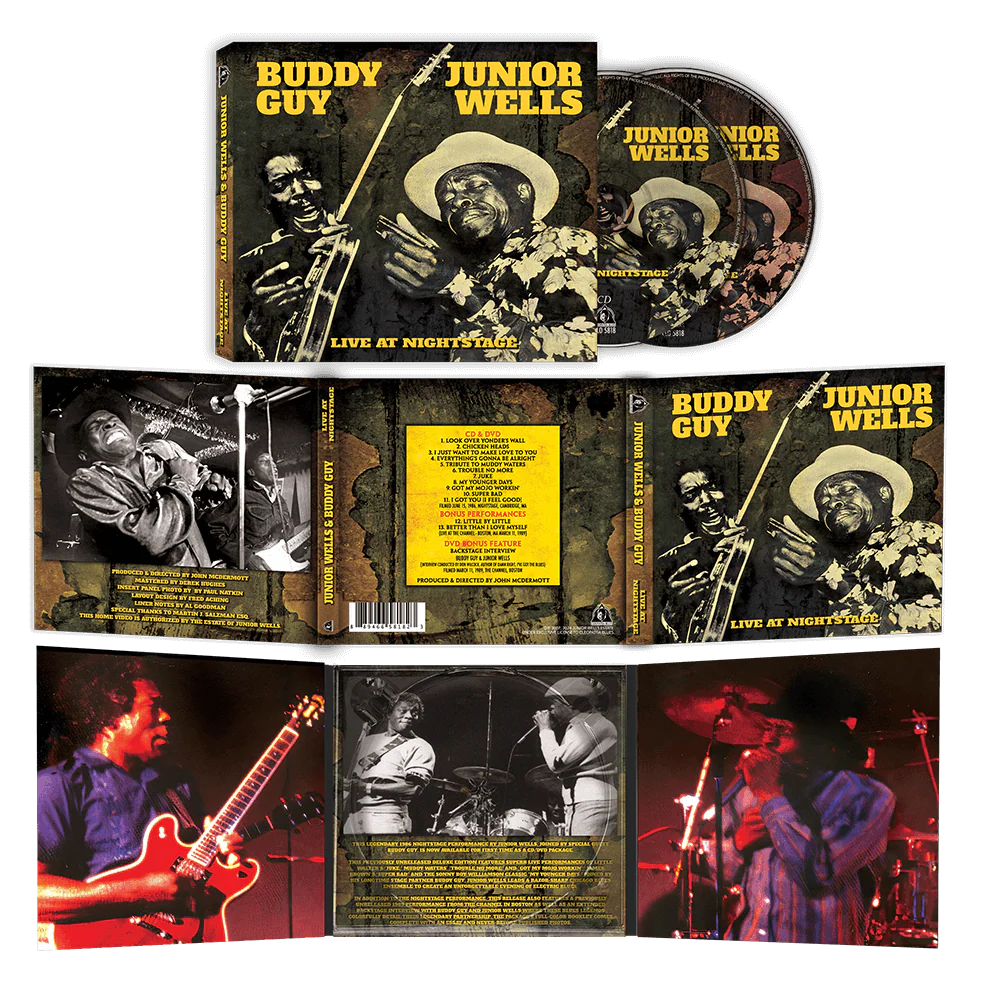 Junior Wells & Buddy Guy - Live At Nightstage (CD + DVD) - Image 2