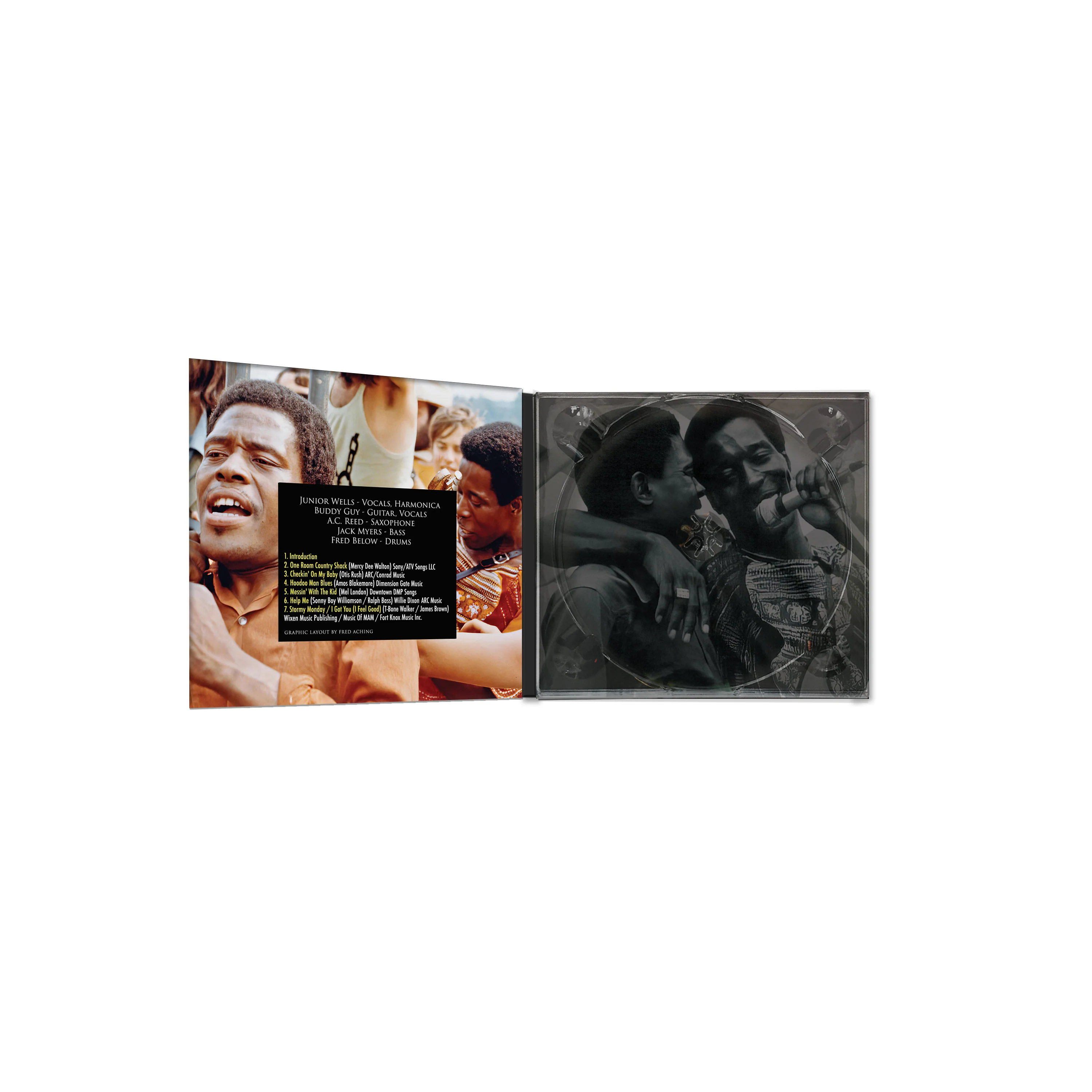 Junior Wells & Buddy Guy - Live At The Newport Folk Festival 1968 (CD) - Image 2