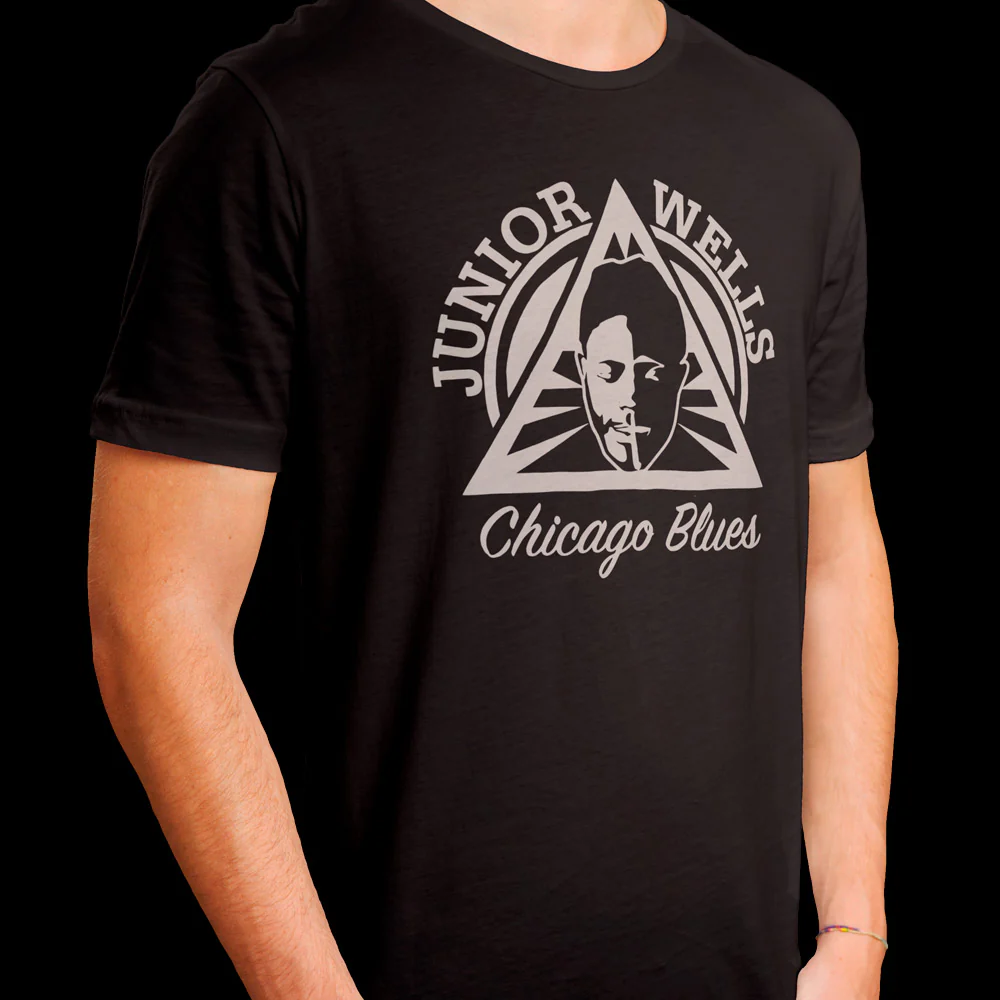 Junior Wells - Chicago Blues (T-Shirt) - Image 2
