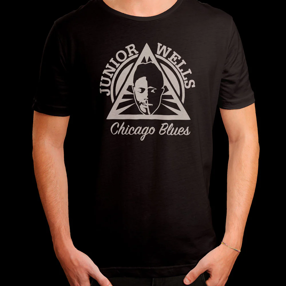 Junior Wells - Chicago Blues (T-Shirt) - Image 3