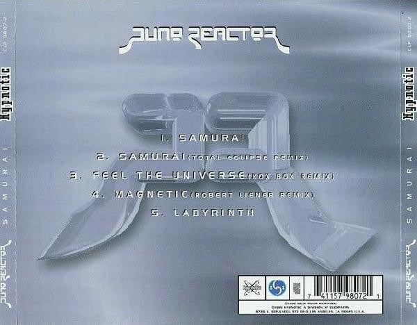 Juno Reactor - Samurai (CD - Maxi Single) - Image 2